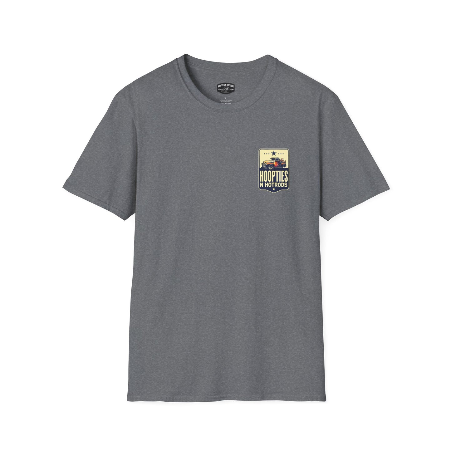 Rollin' In My 64, Vintage Car Graphic Tee, Classic Car Lovers Shirt, Retro Auto T-Shirt, Gift for Car Enthusiasts, Unisex Softstyle T-Shirt