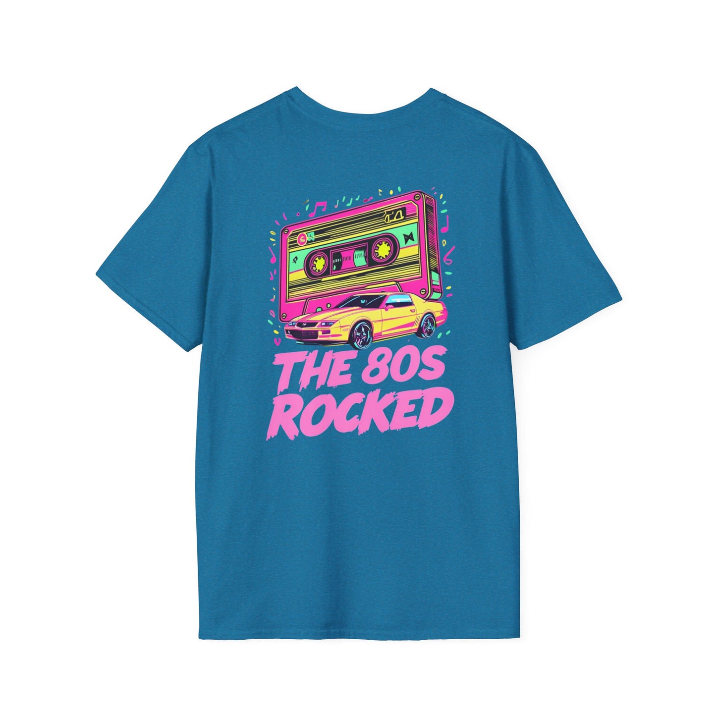 The 80s Rocked Camaro T-Shirt, Nostalgic Vintage Tee, Gift for Music Lovers, Unisex Graphic Shirt, 80s Party Outfit, Casual Everyday Wear