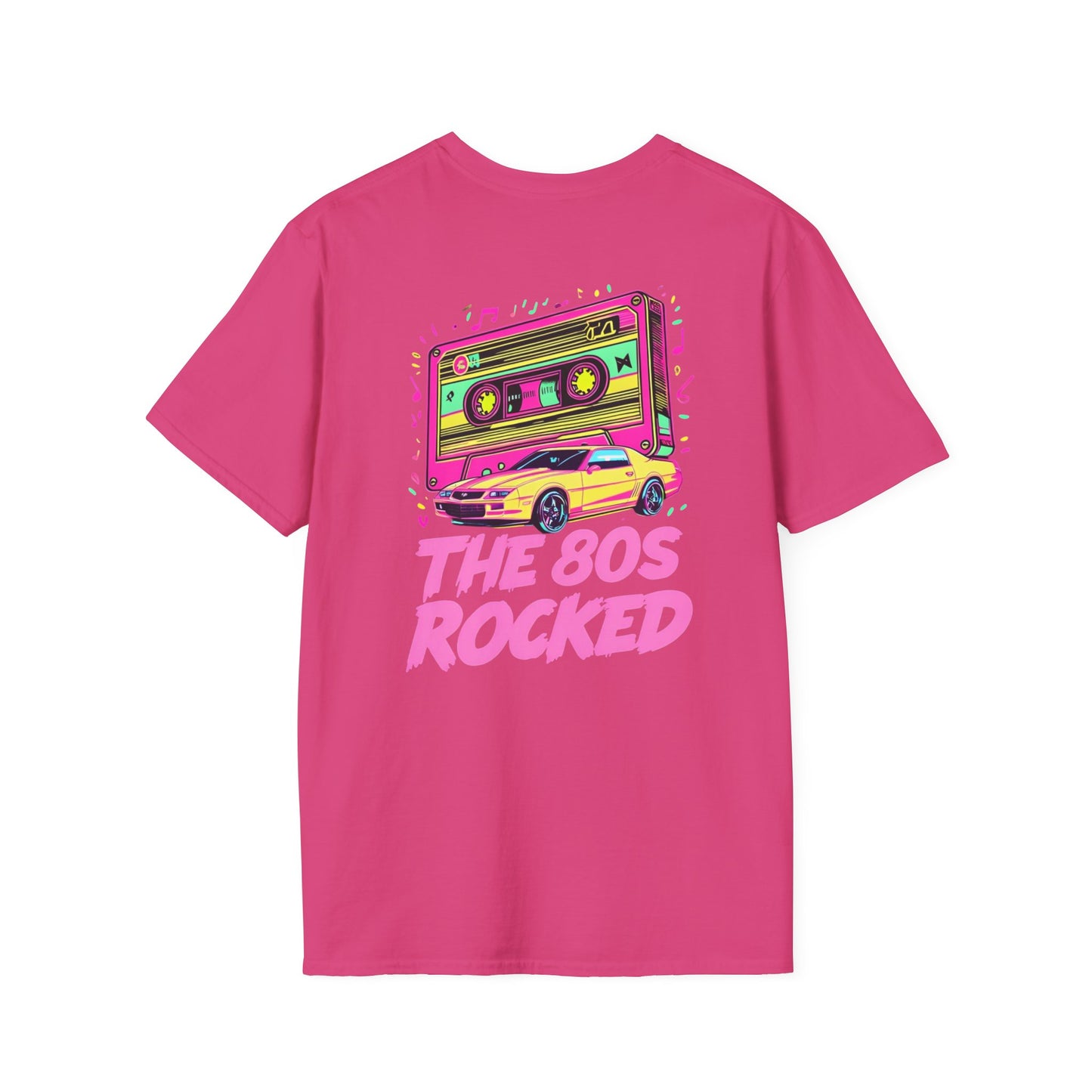 The 80s Rocked Camaro T-Shirt, Nostalgic Vintage Tee, Gift for Music Lovers, Unisex Graphic Shirt, 80s Party Outfit, Casual Everyday Wear