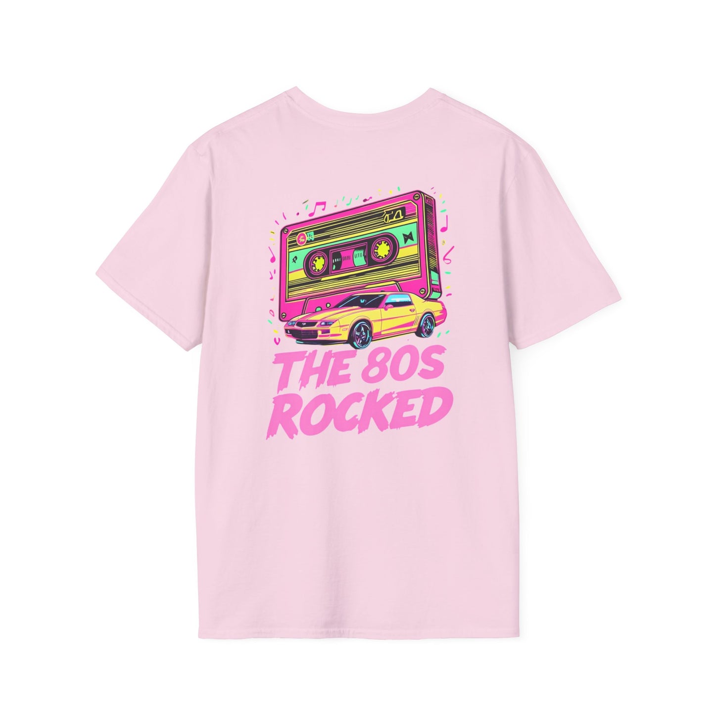 The 80s Rocked Camaro T-Shirt, Nostalgic Vintage Tee, Gift for Music Lovers, Unisex Graphic Shirt, 80s Party Outfit, Casual Everyday Wear