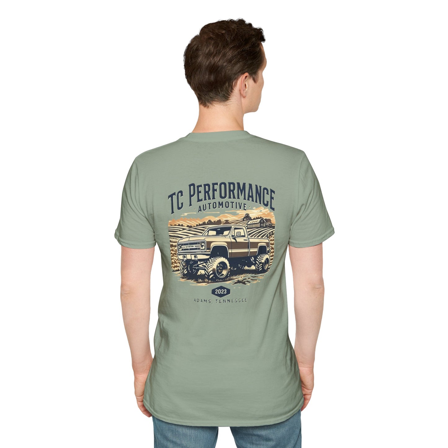 TC Performance Auto, Vintage Automotive Unisex T-Shirt, Classic Car Tee, Retro Car Lover Gift, Unisex Graphic Shirt, Birthday Present Idea