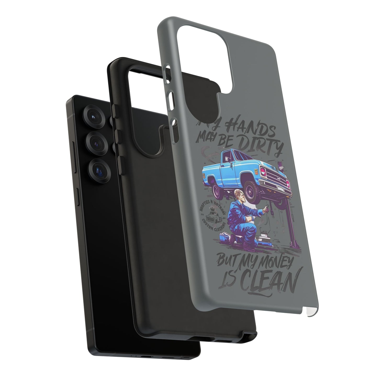 Mechanic Phone Case - My Hands May Be Dirty, Car Lover Gift, Birthday Present for Him, Automotive Phone Cover, Tough Cases