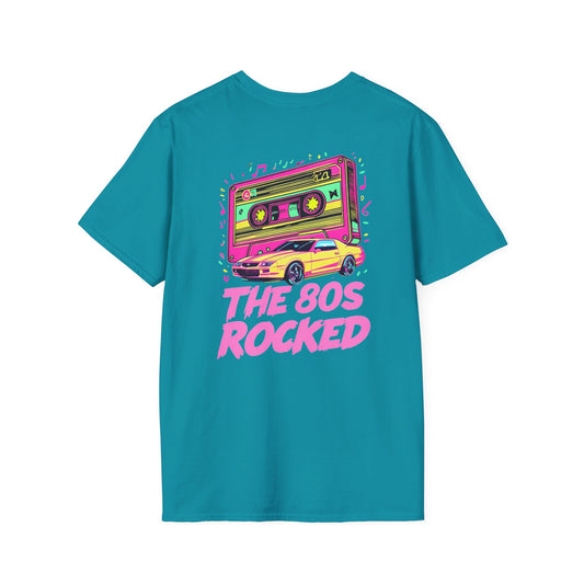 The 80s Rocked Camaro T-Shirt, Nostalgic Vintage Tee, Gift for Music Lovers, Unisex Graphic Shirt, 80s Party Outfit, Casual Everyday Wear