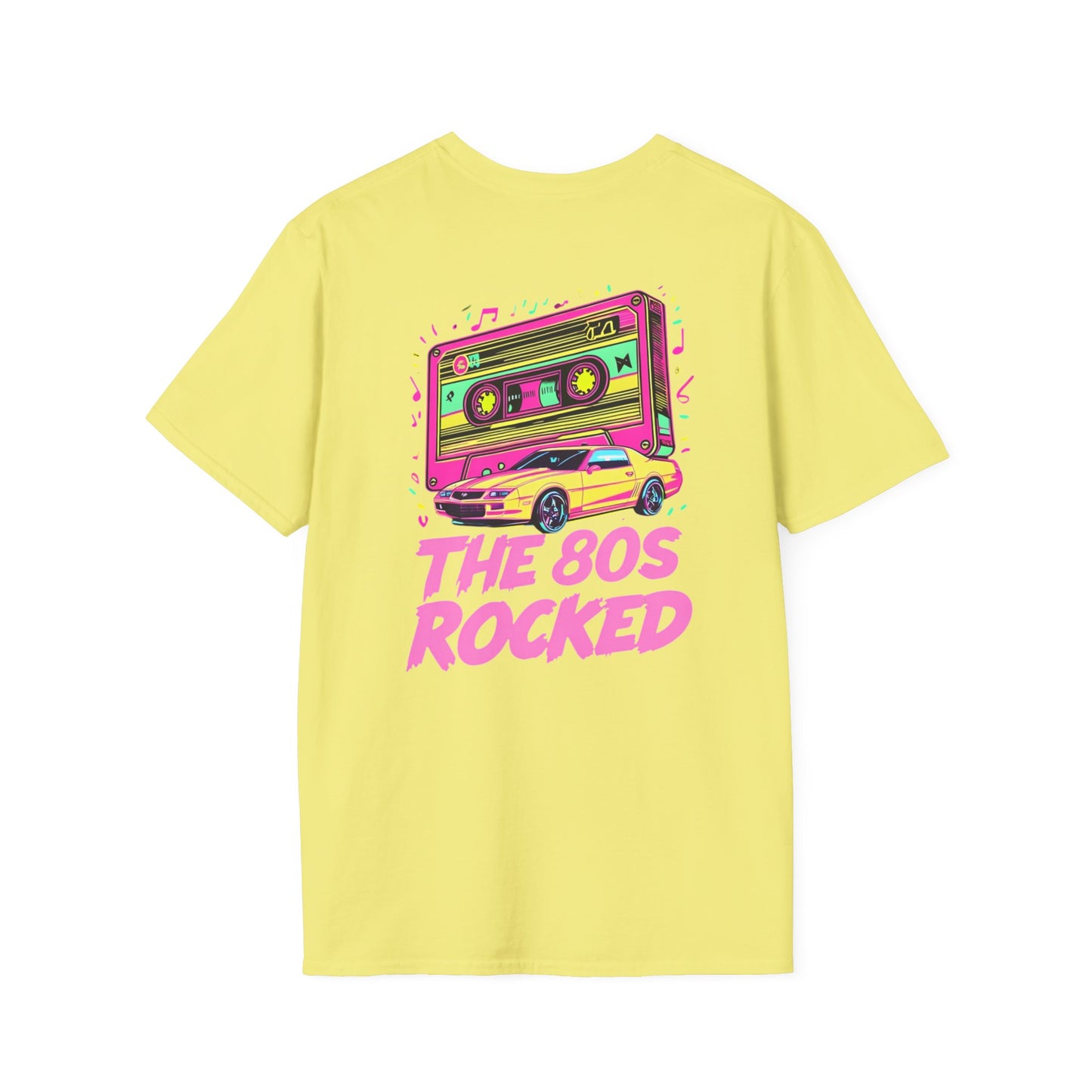 The 80s Rocked Camaro T-Shirt, Nostalgic Vintage Tee, Gift for Music Lovers, Unisex Graphic Shirt, 80s Party Outfit, Casual Everyday Wear