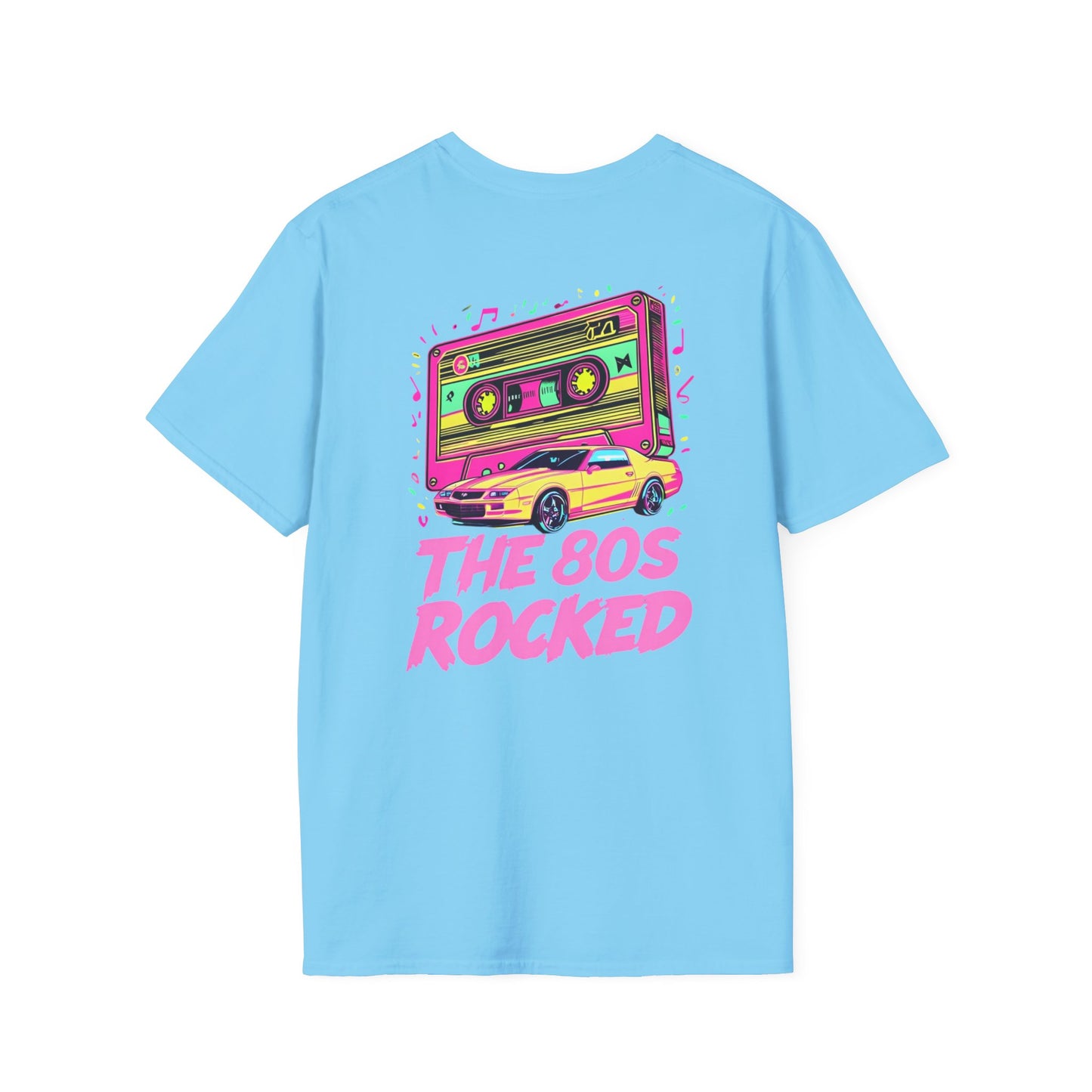 The 80s Rocked Camaro T-Shirt, Nostalgic Vintage Tee, Gift for Music Lovers, Unisex Graphic Shirt, 80s Party Outfit, Casual Everyday Wear