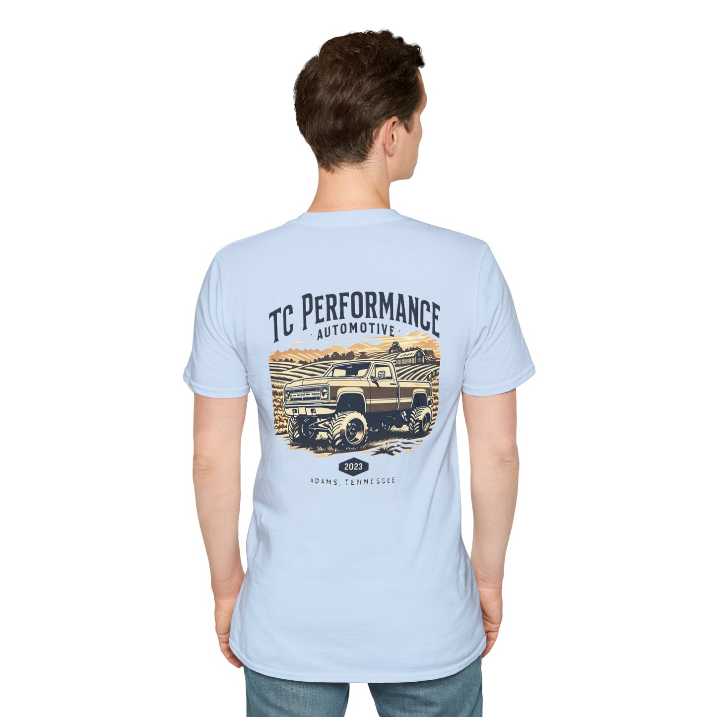 TC Performance Auto, Vintage Automotive Unisex T-Shirt, Classic Car Tee, Retro Car Lover Gift, Unisex Graphic Shirt, Birthday Present Idea