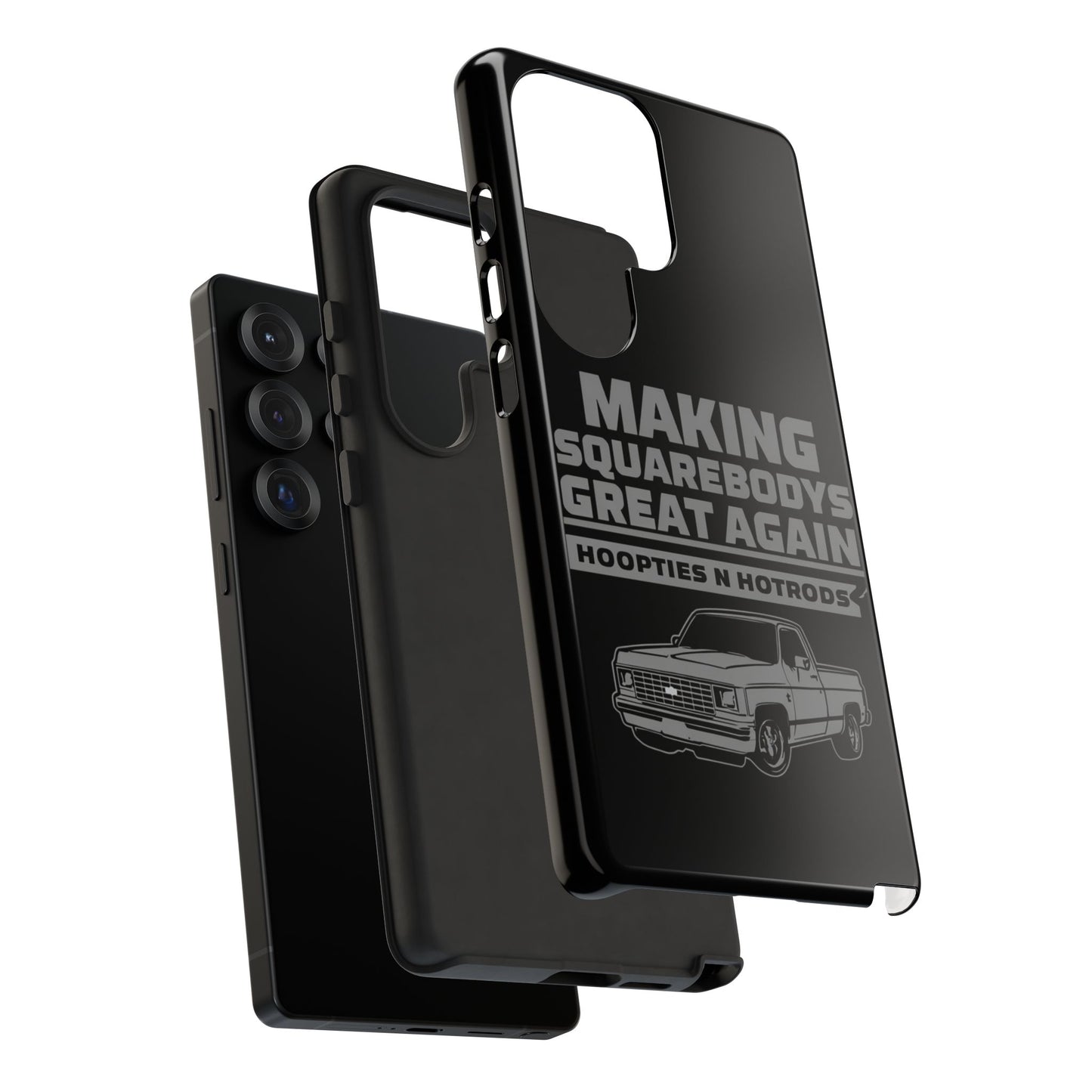 Making Squarebodies Great Again Phone Case - Great for Gearheads, Gift for Car Lovers, Customizable, Fun & Functional Accessory