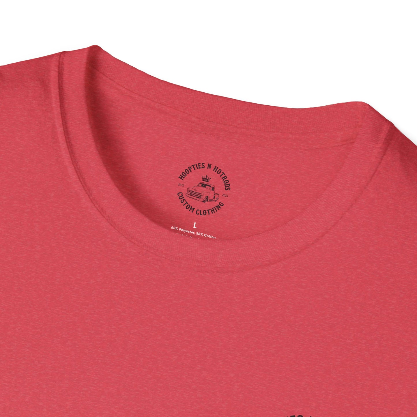 hoopties_n_hotrods Logo T-Shirt, Vintage Apparel, Classic Vehicle Shirt, Auto Lover Gift, Summer Style Tee