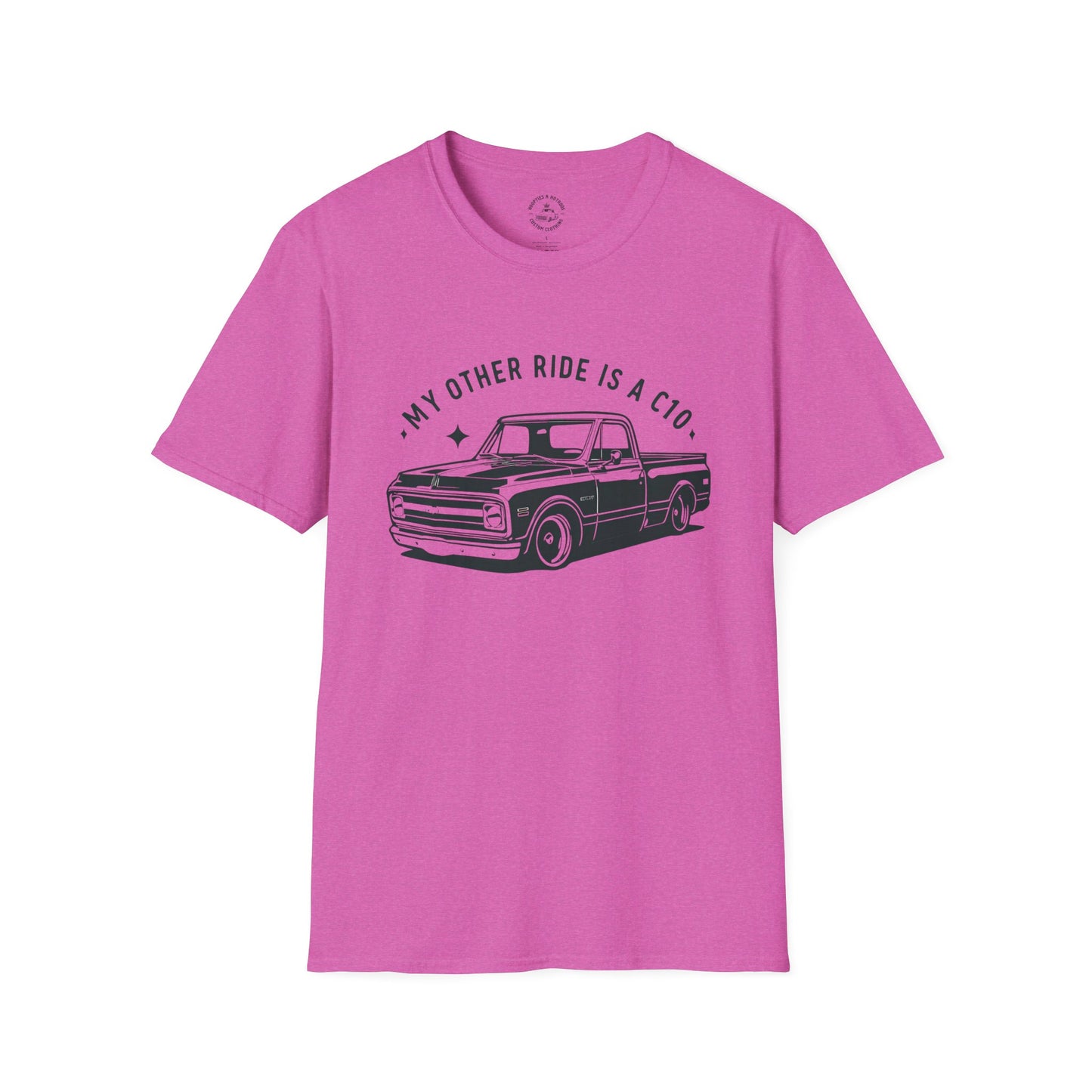 My Other Ride Is A C10, Vintage Truck Graphic T-Shirt, My Other Ride is a Classic, Gift for Car Lovers, Unisex Tee, Automotive Humor Shirt, Casual Fashion