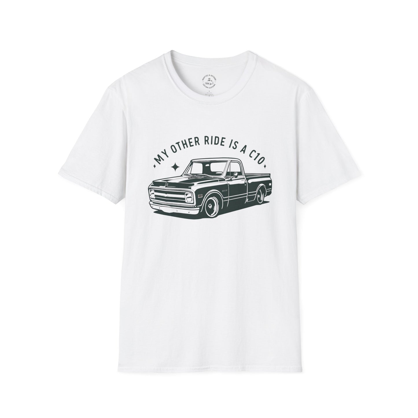My Other Ride Is A C10, Vintage Truck Graphic T-Shirt, My Other Ride is a Classic, Gift for Car Lovers, Unisex Tee, Automotive Humor Shirt, Casual Fashion
