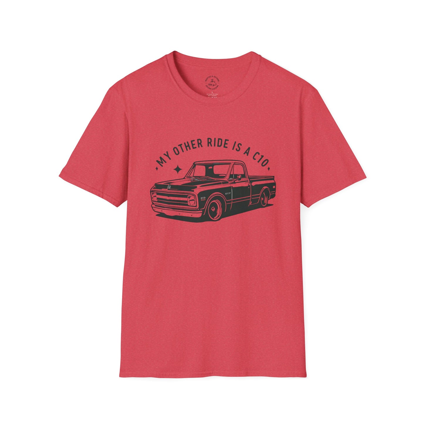 My Other Ride Is A C10, Vintage Truck Graphic T-Shirt, My Other Ride is a Classic, Gift for Car Lovers, Unisex Tee, Automotive Humor Shirt, Casual Fashion