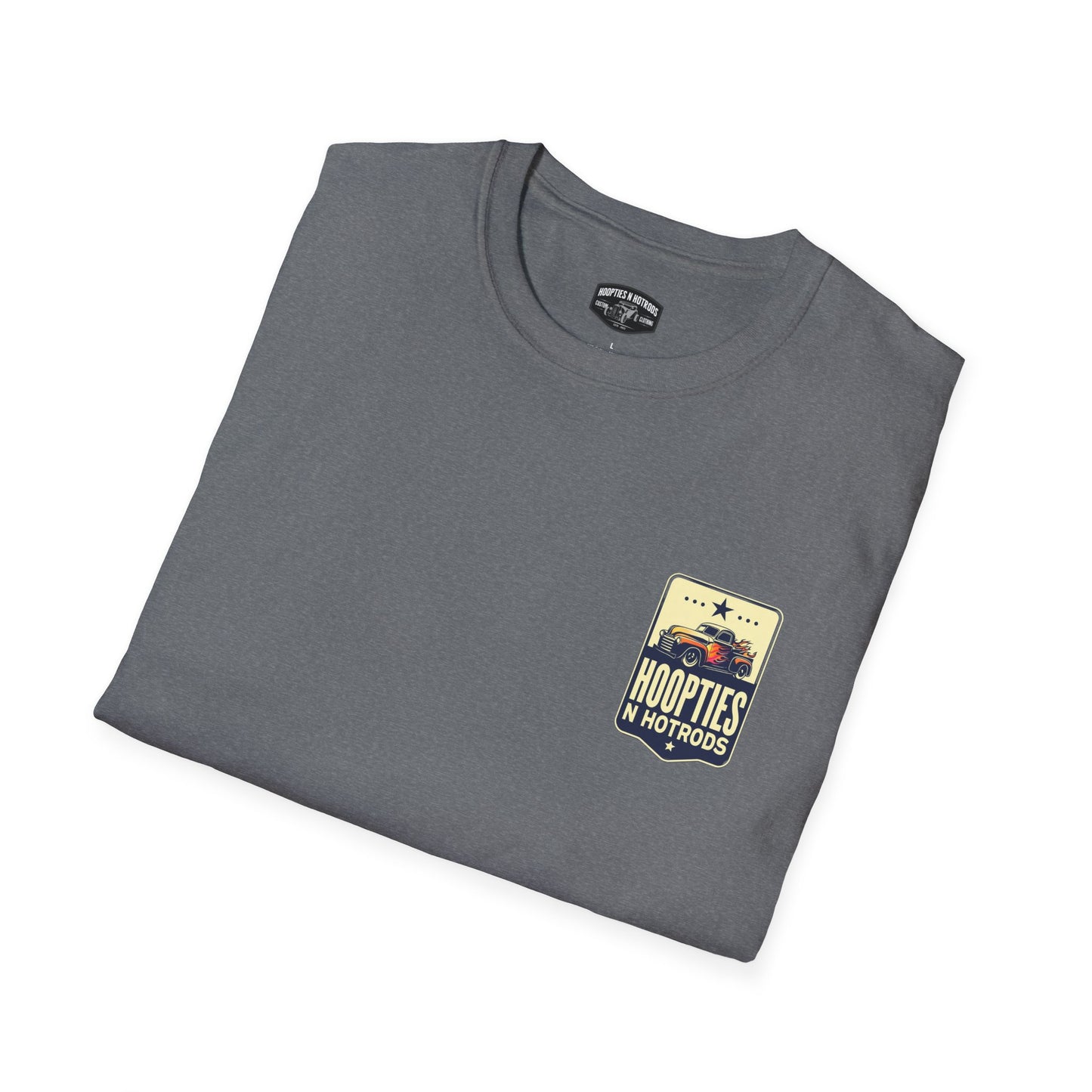 Rollin' In My 64, Vintage Car Graphic Tee, Classic Car Lovers Shirt, Retro Auto T-Shirt, Gift for Car Enthusiasts, Unisex Softstyle T-Shirt