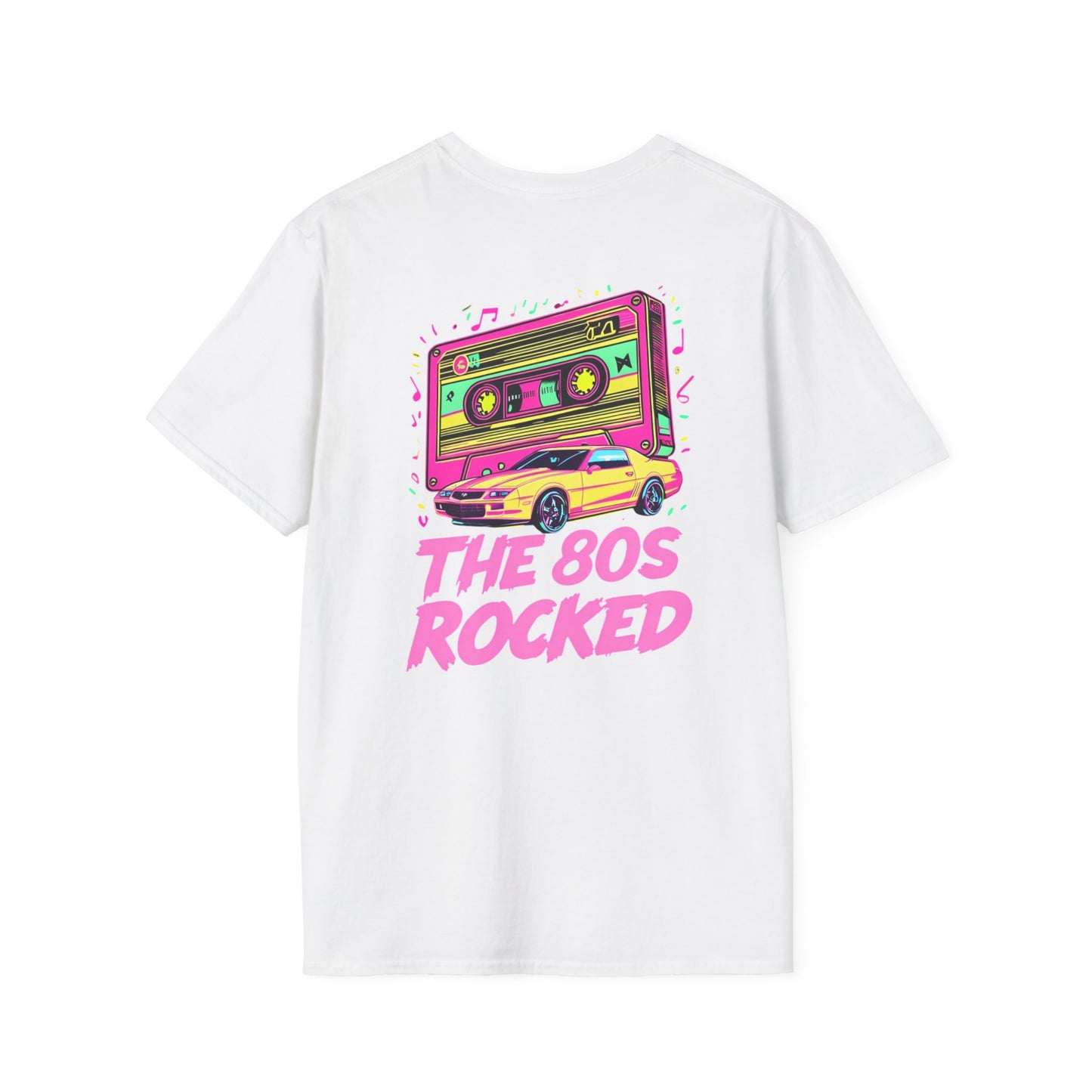 The 80s Rocked Camaro T-Shirt, Nostalgic Vintage Tee, Gift for Music Lovers, Unisex Graphic Shirt, 80s Party Outfit, Casual Everyday Wear