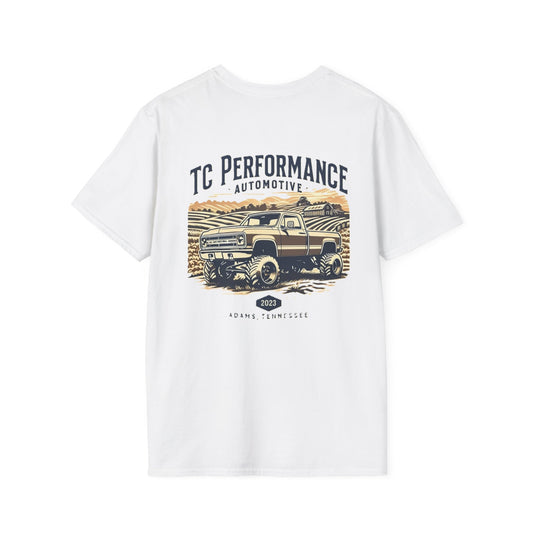 TC Performance Auto, Vintage Automotive Unisex T-Shirt, Classic Car Tee, Retro Car Lover Gift, Unisex Graphic Shirt, Birthday Present Idea