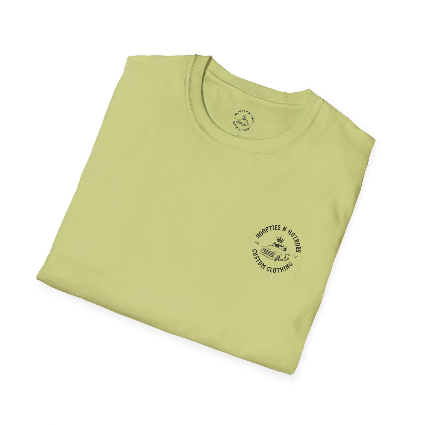 hoopties_n_hotrods Logo T-Shirt, Vintage Apparel, Classic Vehicle Shirt, Auto Lover Gift, Summer Style Tee