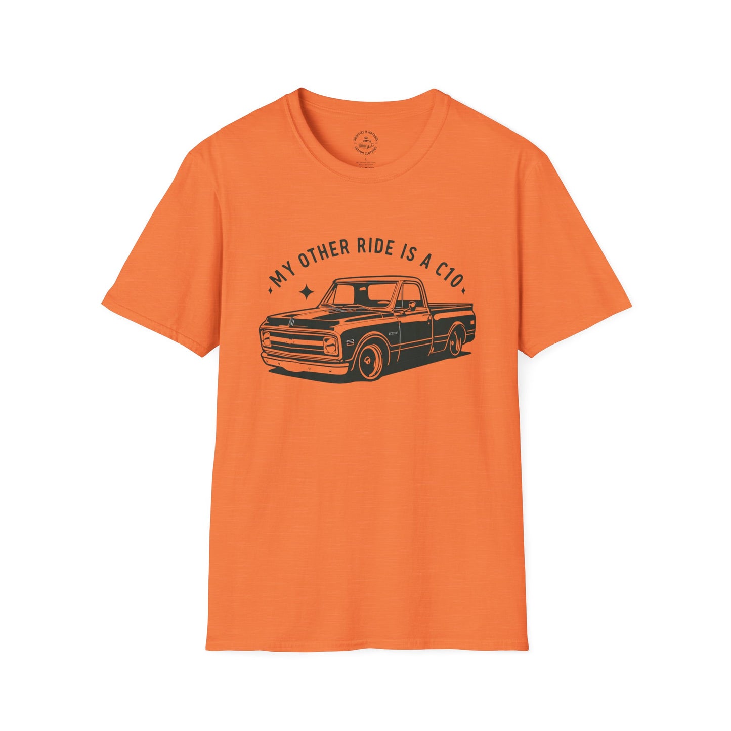 My Other Ride Is A C10, Vintage Truck Graphic T-Shirt, My Other Ride is a Classic, Gift for Car Lovers, Unisex Tee, Automotive Humor Shirt, Casual Fashion