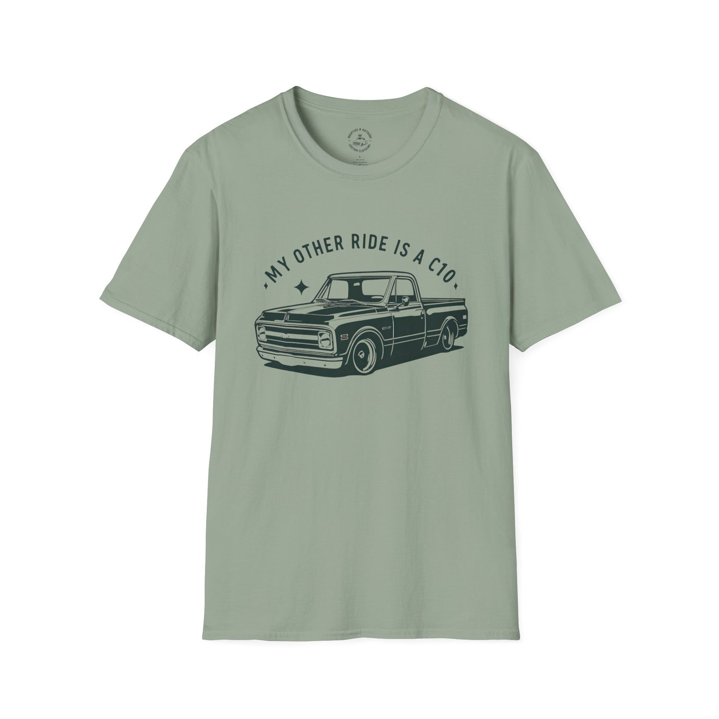 My Other Ride Is A C10, Vintage Truck Graphic T-Shirt, My Other Ride is a Classic, Gift for Car Lovers, Unisex Tee, Automotive Humor Shirt, Casual Fashion