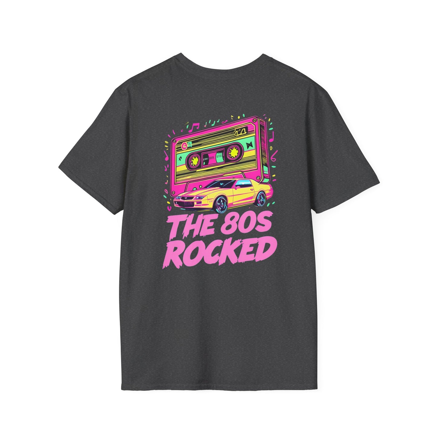 The 80s Rocked Camaro T-Shirt, Nostalgic Vintage Tee, Gift for Music Lovers, Unisex Graphic Shirt, 80s Party Outfit, Casual Everyday Wear