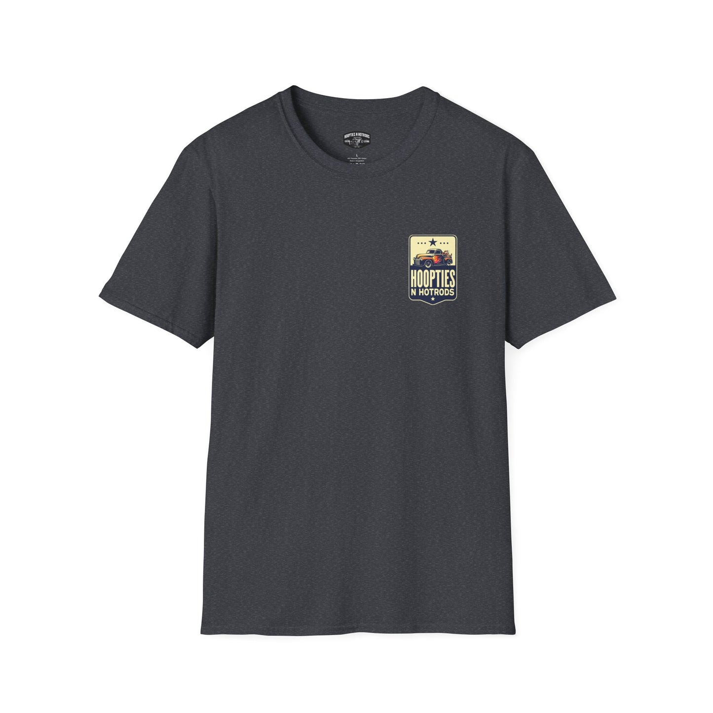 Rollin' In My 64, Vintage Car Graphic Tee, Classic Car Lovers Shirt, Retro Auto T-Shirt, Gift for Car Enthusiasts, Unisex Softstyle T-Shirt