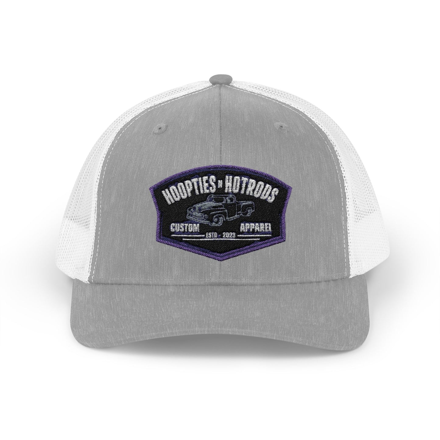 Snapback Trucker Cap w/ Hoopties N Hotrods Logo