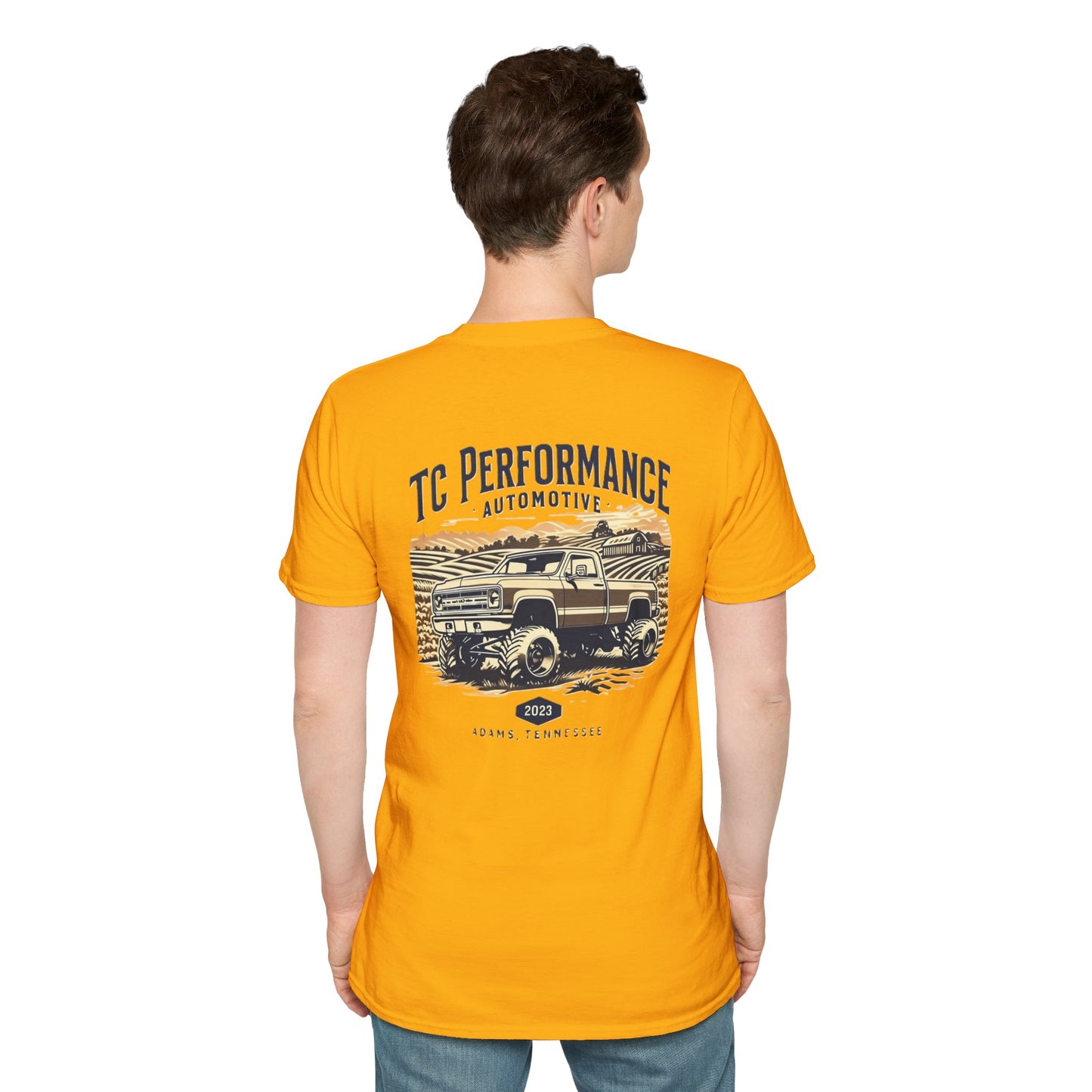 TC Performance Auto, Vintage Automotive Unisex T-Shirt, Classic Car Tee, Retro Car Lover Gift, Unisex Graphic Shirt, Birthday Present Idea