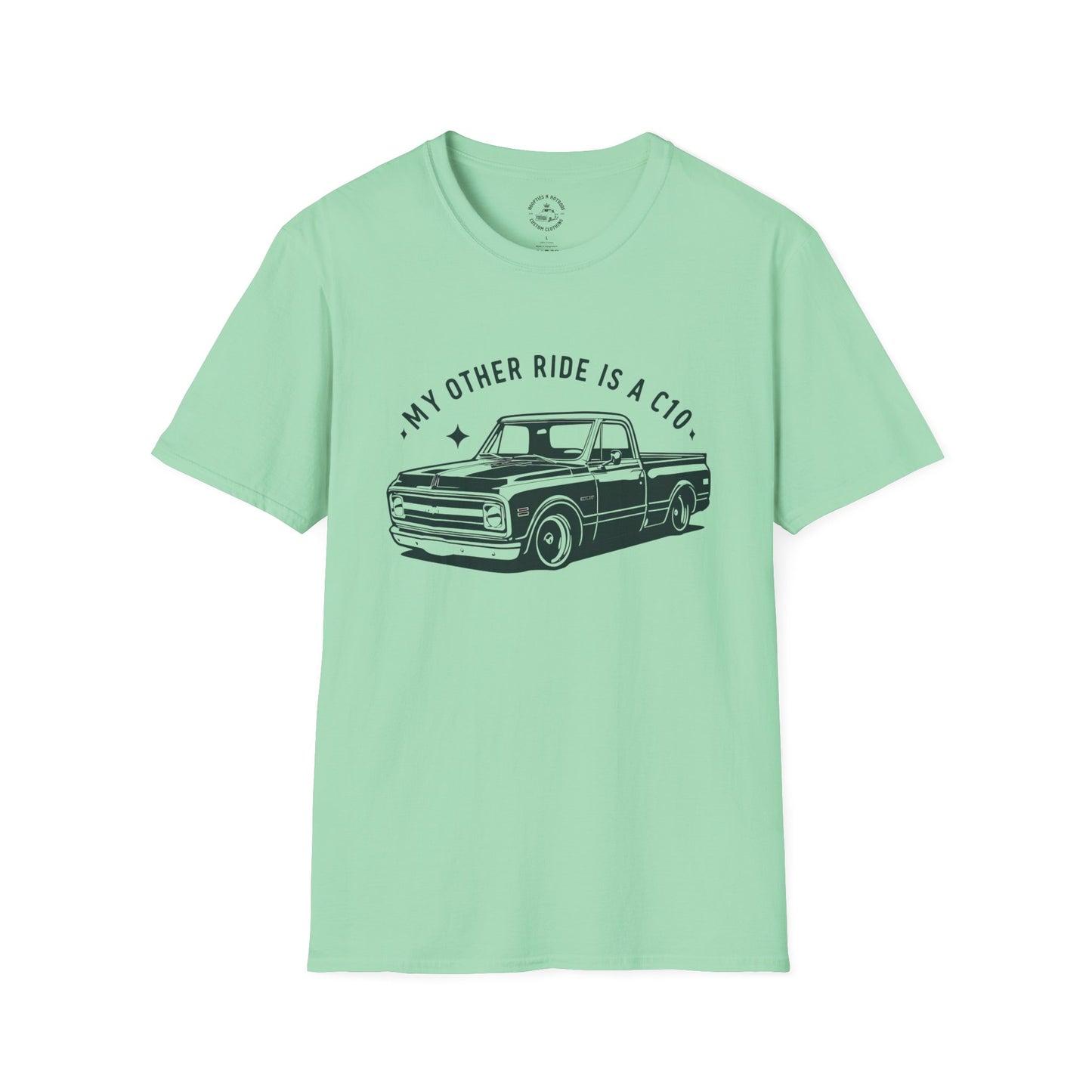 My Other Ride Is A C10, Vintage Truck Graphic T-Shirt, My Other Ride is a Classic, Gift for Car Lovers, Unisex Tee, Automotive Humor Shirt, Casual Fashion
