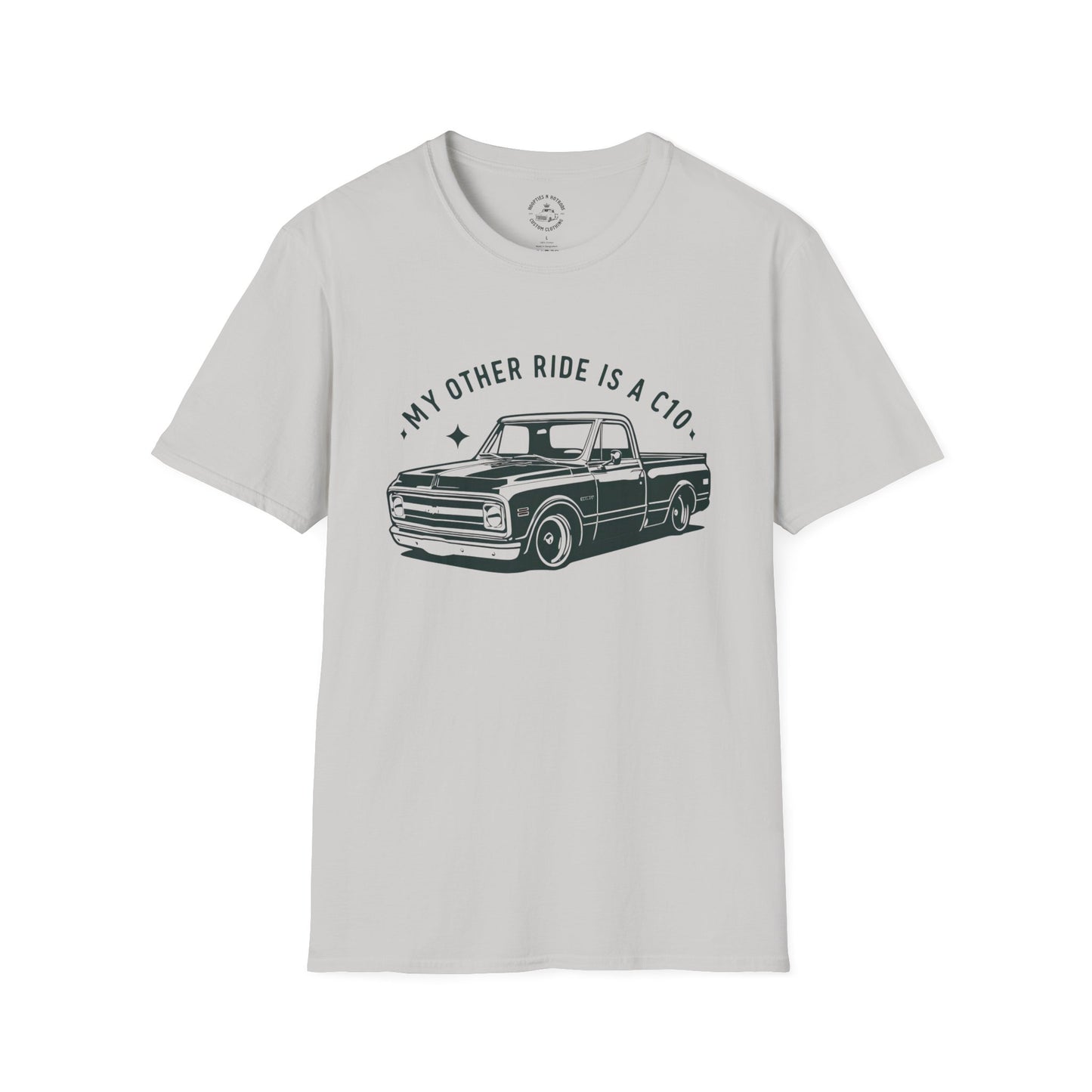 My Other Ride Is A C10, Vintage Truck Graphic T-Shirt, My Other Ride is a Classic, Gift for Car Lovers, Unisex Tee, Automotive Humor Shirt, Casual Fashion