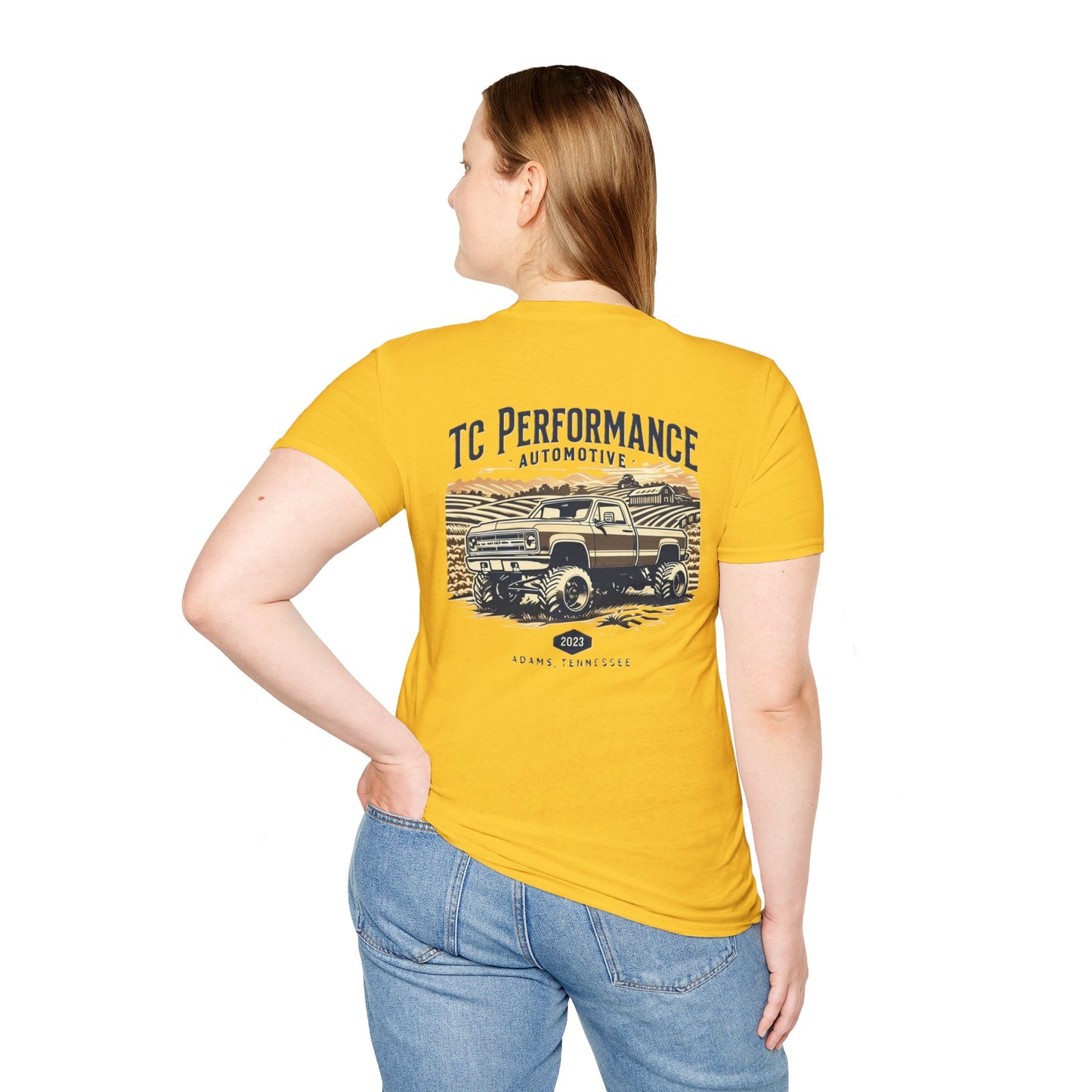 TC Performance Auto, Vintage Automotive Unisex T-Shirt, Classic Car Tee, Retro Car Lover Gift, Unisex Graphic Shirt, Birthday Present Idea