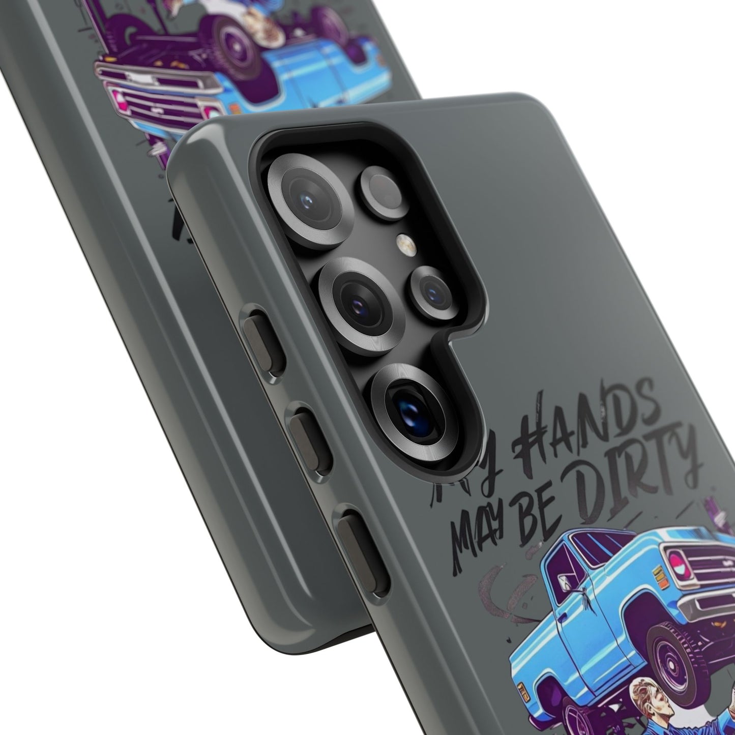 Mechanic Phone Case - My Hands May Be Dirty, Car Lover Gift, Birthday Present for Him, Automotive Phone Cover, Tough Cases