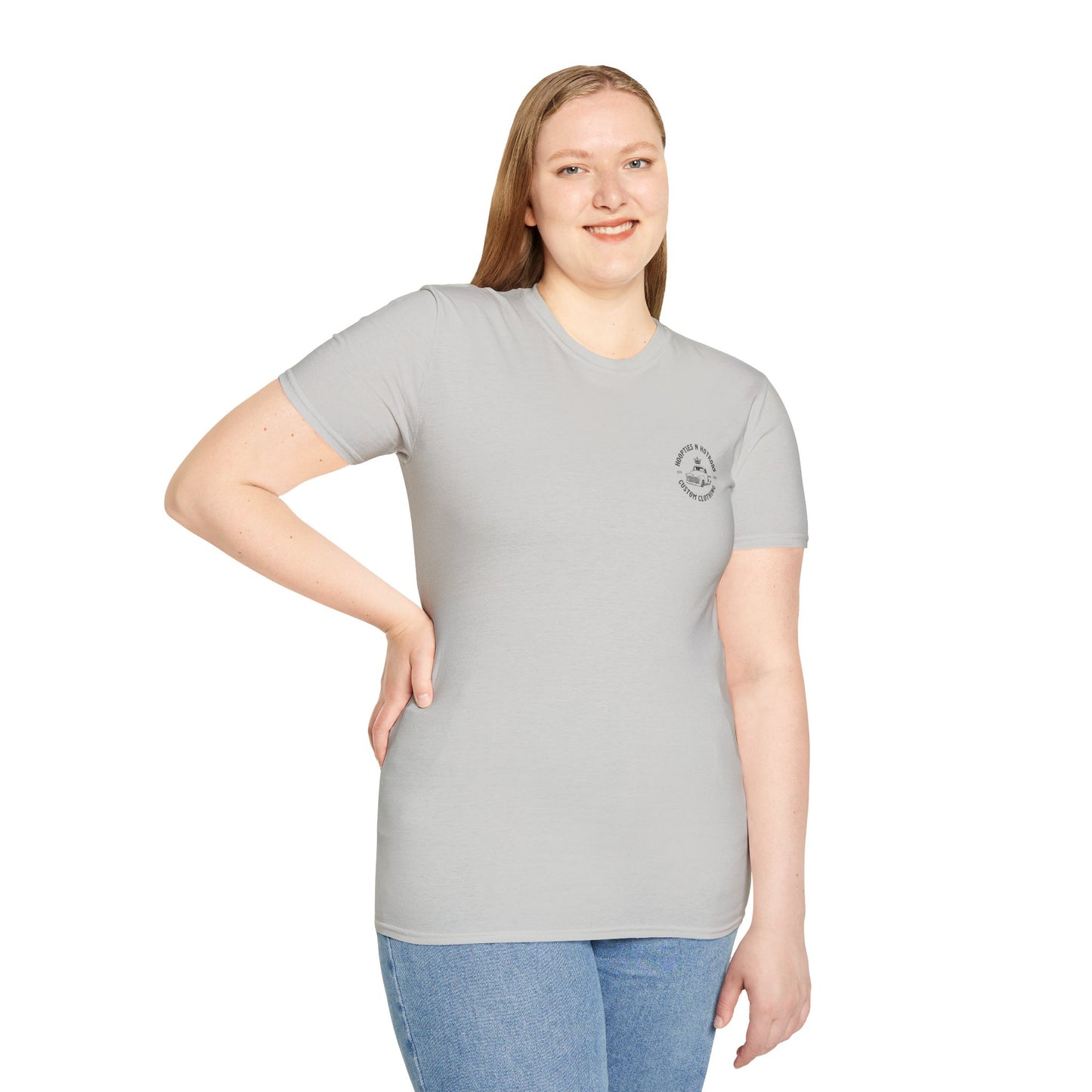 hoopties_n_hotrods Logo T-Shirt, Vintage Apparel, Classic Vehicle Shirt, Auto Lover Gift, Summer Style Tee