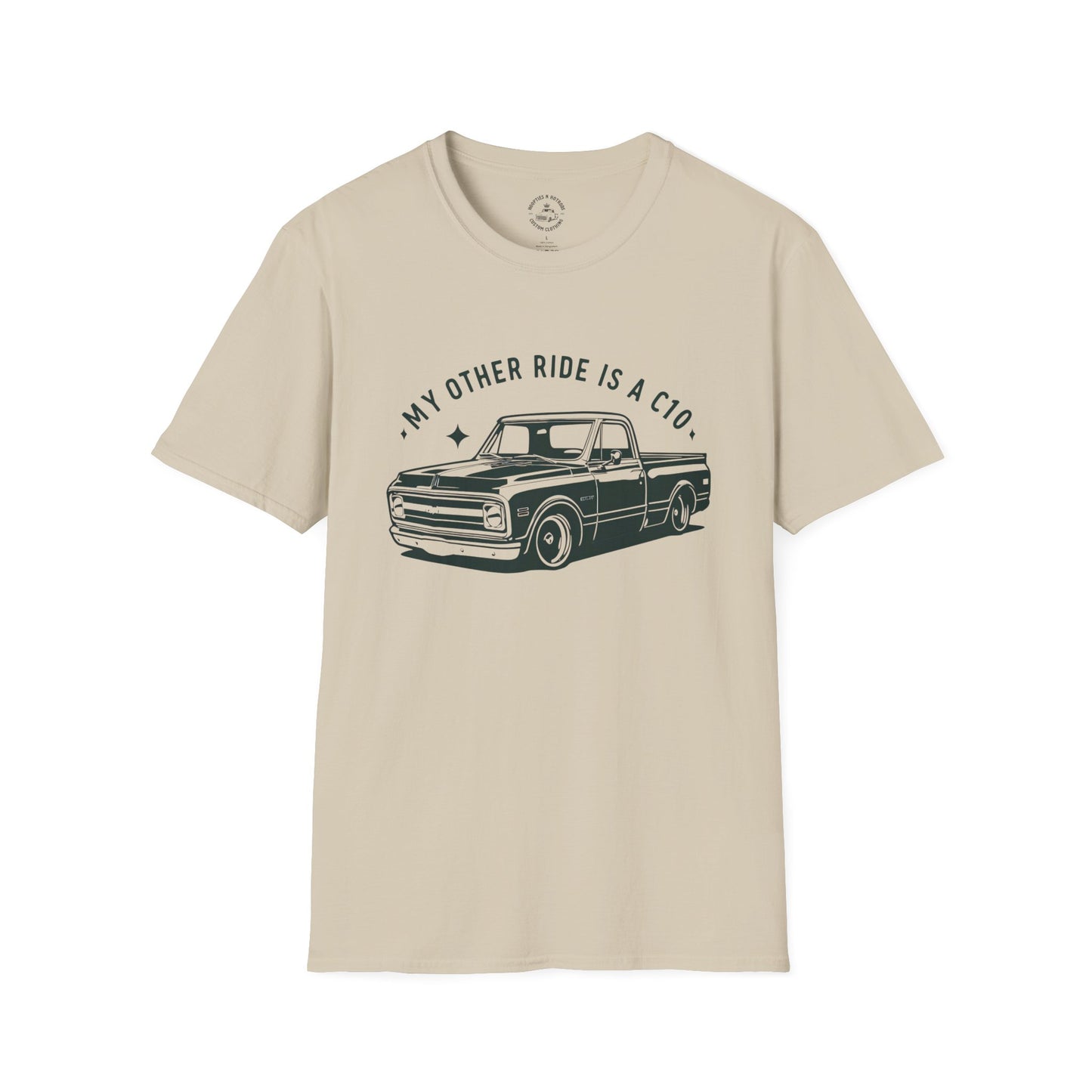 My Other Ride Is A C10, Vintage Truck Graphic T-Shirt, My Other Ride is a Classic, Gift for Car Lovers, Unisex Tee, Automotive Humor Shirt, Casual Fashion