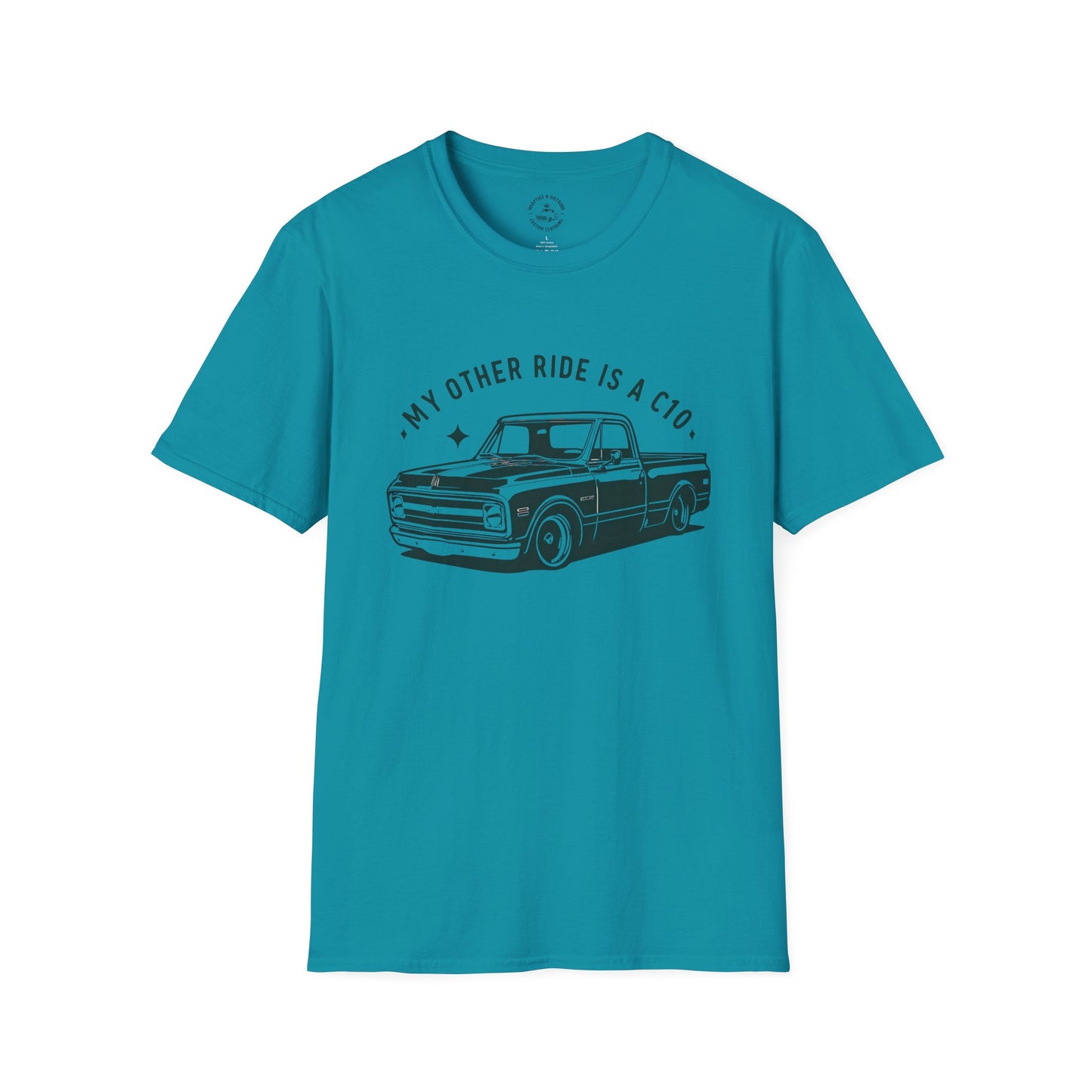 My Other Ride Is A C10, Vintage Truck Graphic T-Shirt, My Other Ride is a Classic, Gift for Car Lovers, Unisex Tee, Automotive Humor Shirt, Casual Fashion