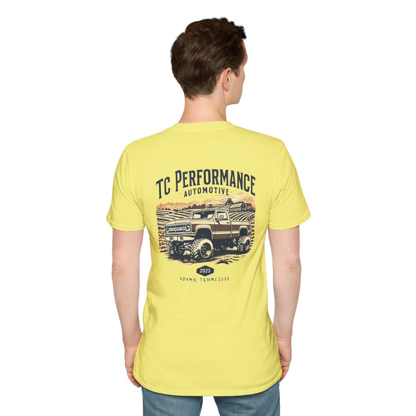 TC Performance Auto, Vintage Automotive Unisex T-Shirt, Classic Car Tee, Retro Car Lover Gift, Unisex Graphic Shirt, Birthday Present Idea