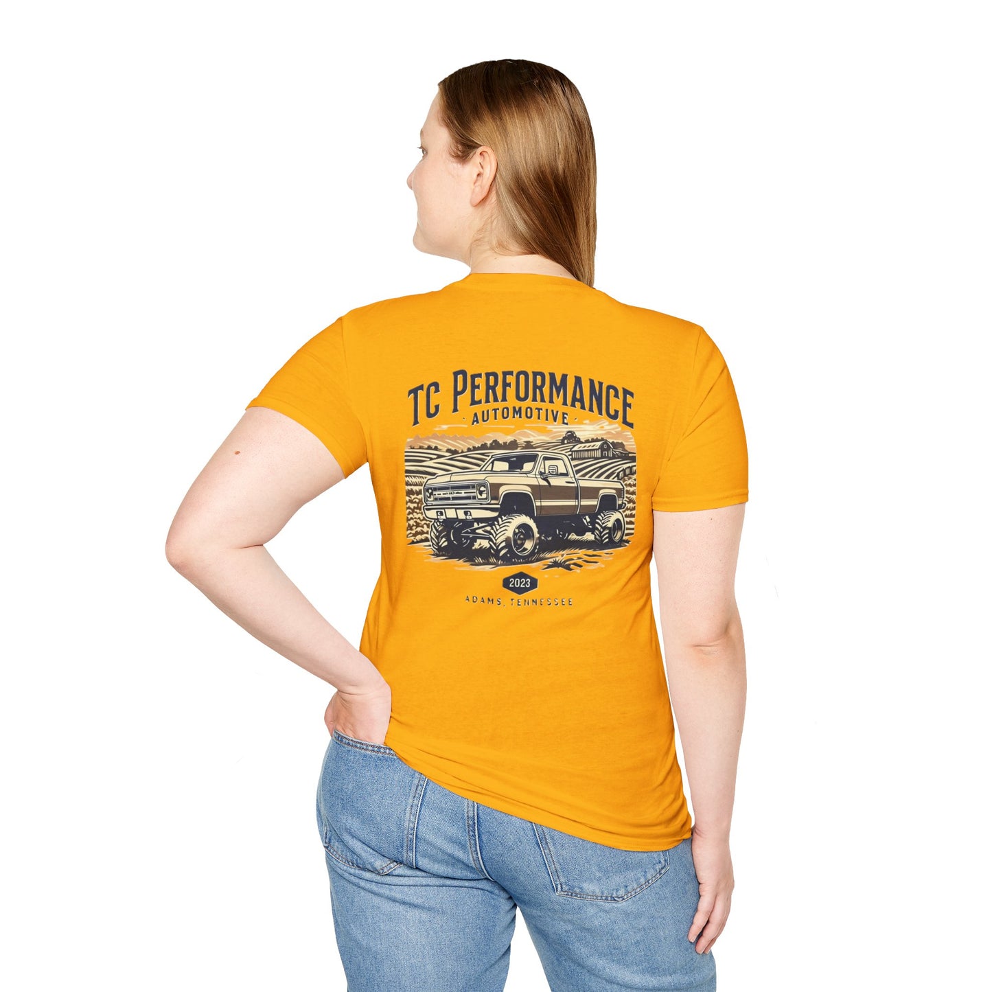 TC Performance Auto, Vintage Automotive Unisex T-Shirt, Classic Car Tee, Retro Car Lover Gift, Unisex Graphic Shirt, Birthday Present Idea