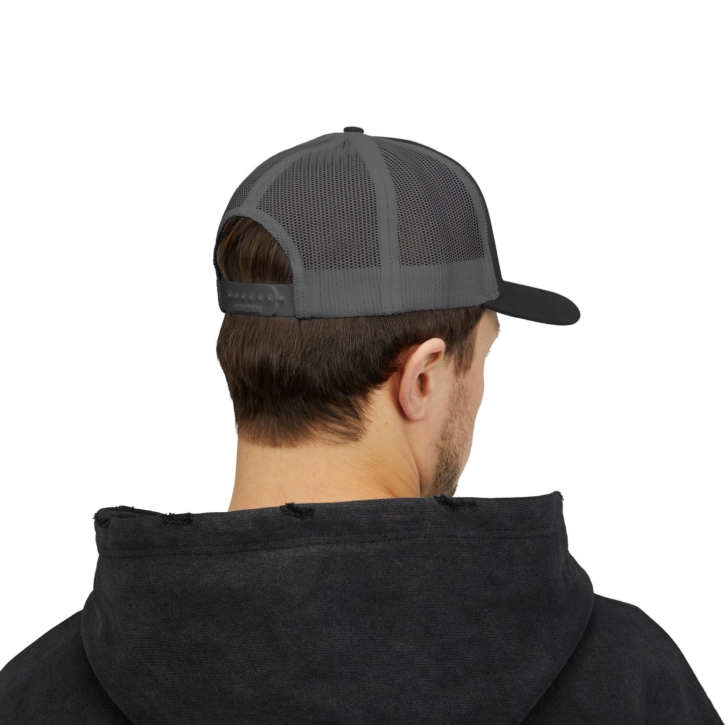 Snapback Trucker Cap w/ Hoopties N Hotrods Logo