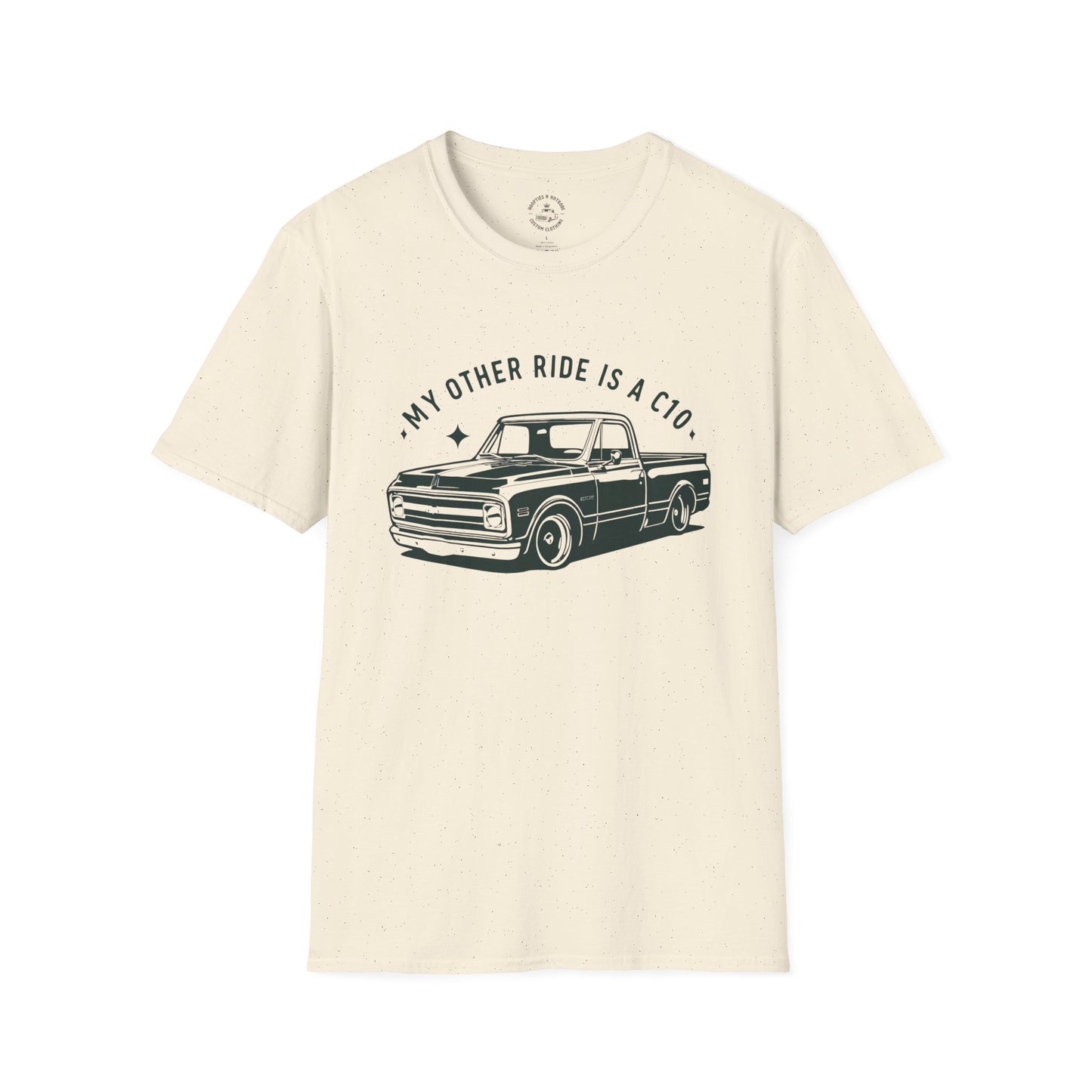 My Other Ride Is A C10, Vintage Truck Graphic T-Shirt, My Other Ride is a Classic, Gift for Car Lovers, Unisex Tee, Automotive Humor Shirt, Casual Fashion