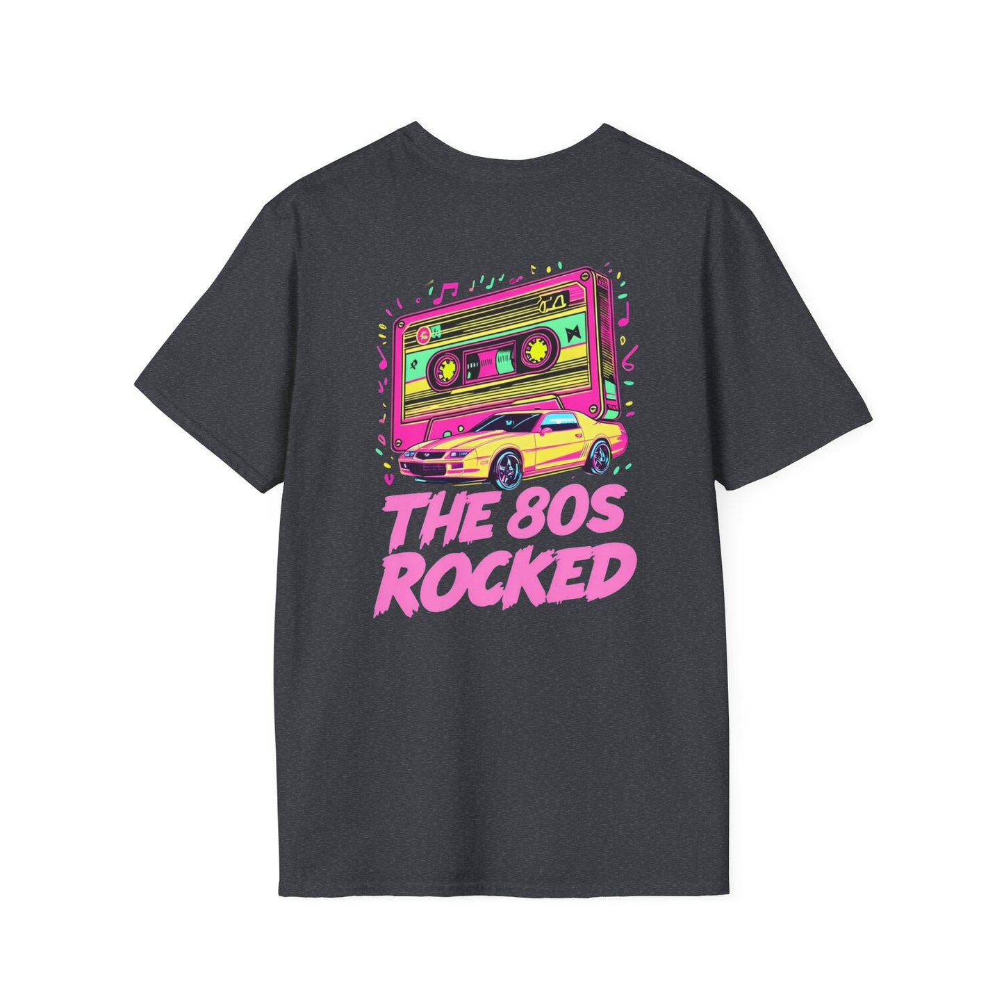 The 80s Rocked Camaro T-Shirt, Nostalgic Vintage Tee, Gift for Music Lovers, Unisex Graphic Shirt, 80s Party Outfit, Casual Everyday Wear
