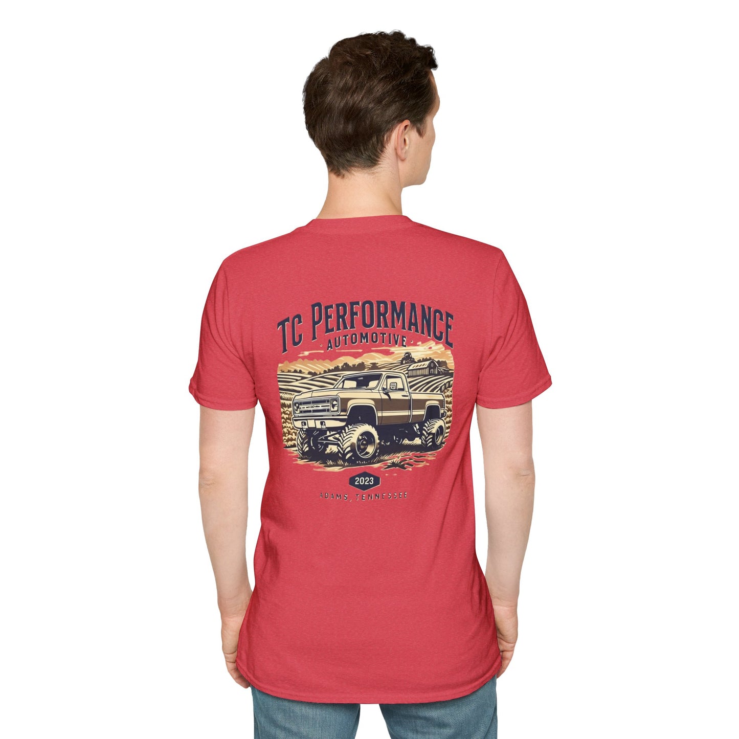 TC Performance Auto, Vintage Automotive Unisex T-Shirt, Classic Car Tee, Retro Car Lover Gift, Unisex Graphic Shirt, Birthday Present Idea