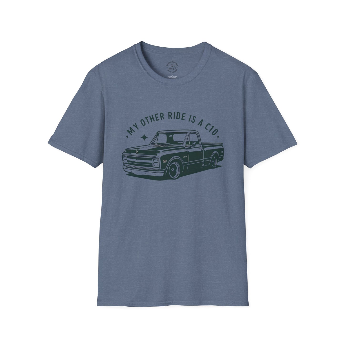My Other Ride Is A C10, Vintage Truck Graphic T-Shirt, My Other Ride is a Classic, Gift for Car Lovers, Unisex Tee, Automotive Humor Shirt, Casual Fashion