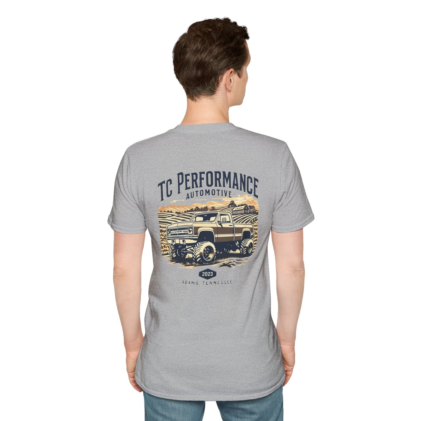 TC Performance Auto, Vintage Automotive Unisex T-Shirt, Classic Car Tee, Retro Car Lover Gift, Unisex Graphic Shirt, Birthday Present Idea