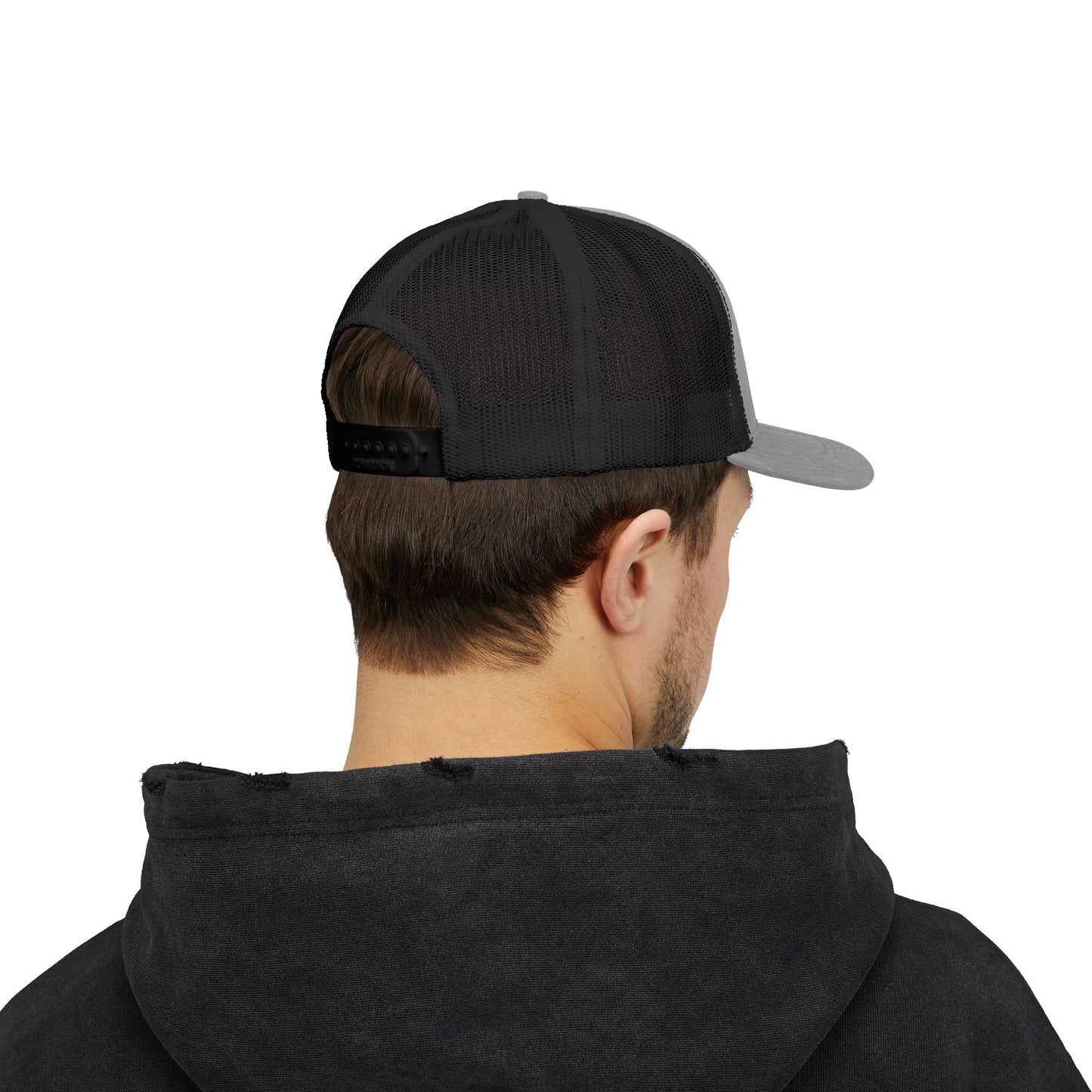 Snapback Trucker Cap w/ Hoopties N Hotrods Logo