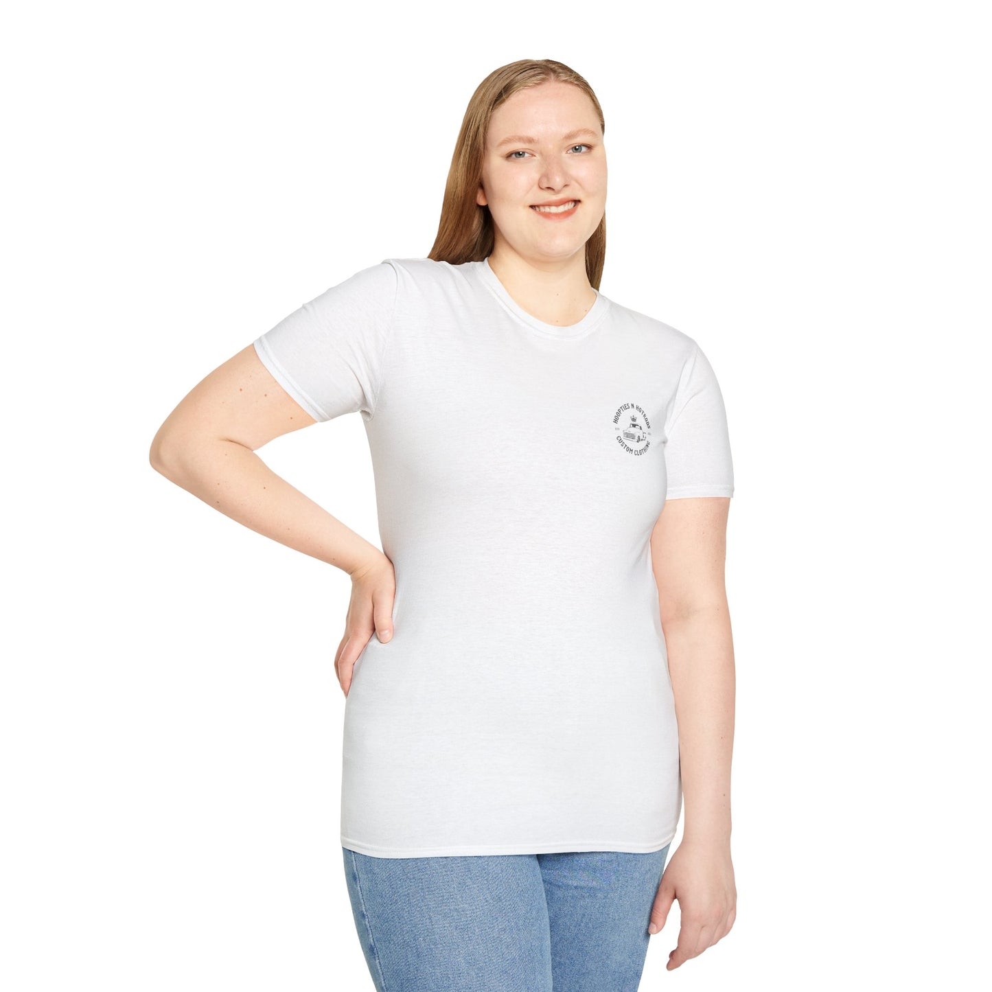hoopties_n_hotrods Logo T-Shirt, Vintage Apparel, Classic Vehicle Shirt, Auto Lover Gift, Summer Style Tee