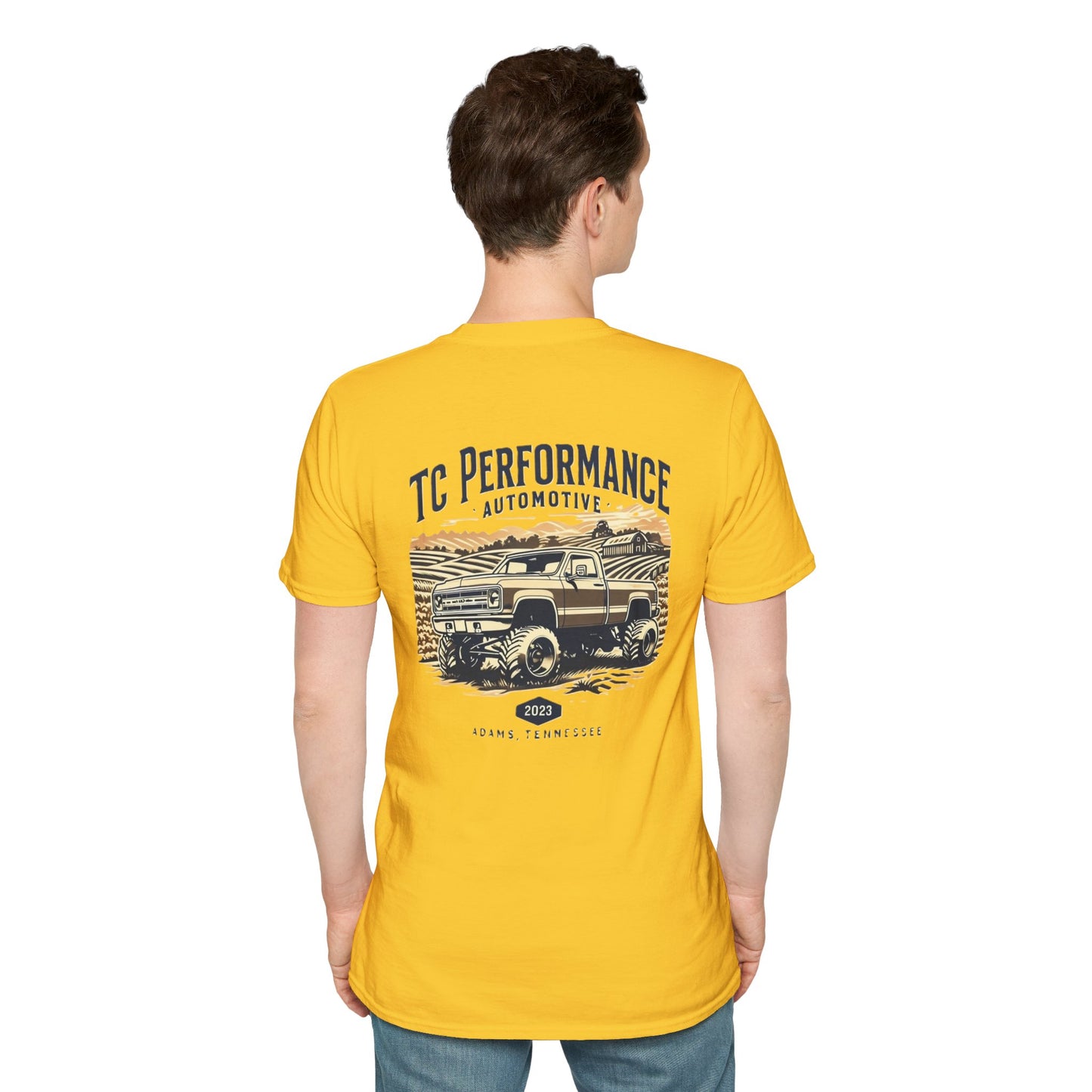 TC Performance Auto, Vintage Automotive Unisex T-Shirt, Classic Car Tee, Retro Car Lover Gift, Unisex Graphic Shirt, Birthday Present Idea