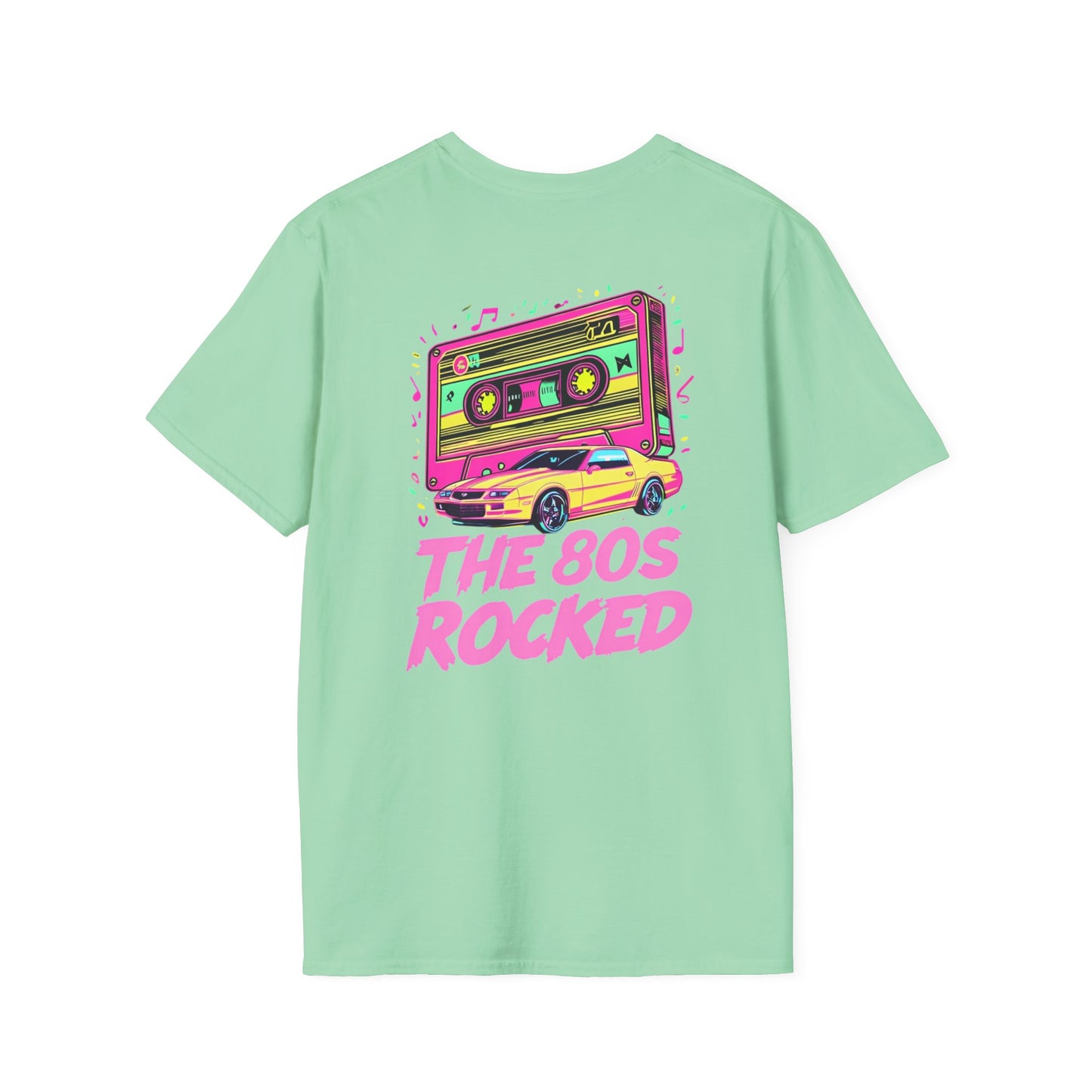 The 80s Rocked Camaro T-Shirt, Nostalgic Vintage Tee, Gift for Music Lovers, Unisex Graphic Shirt, 80s Party Outfit, Casual Everyday Wear