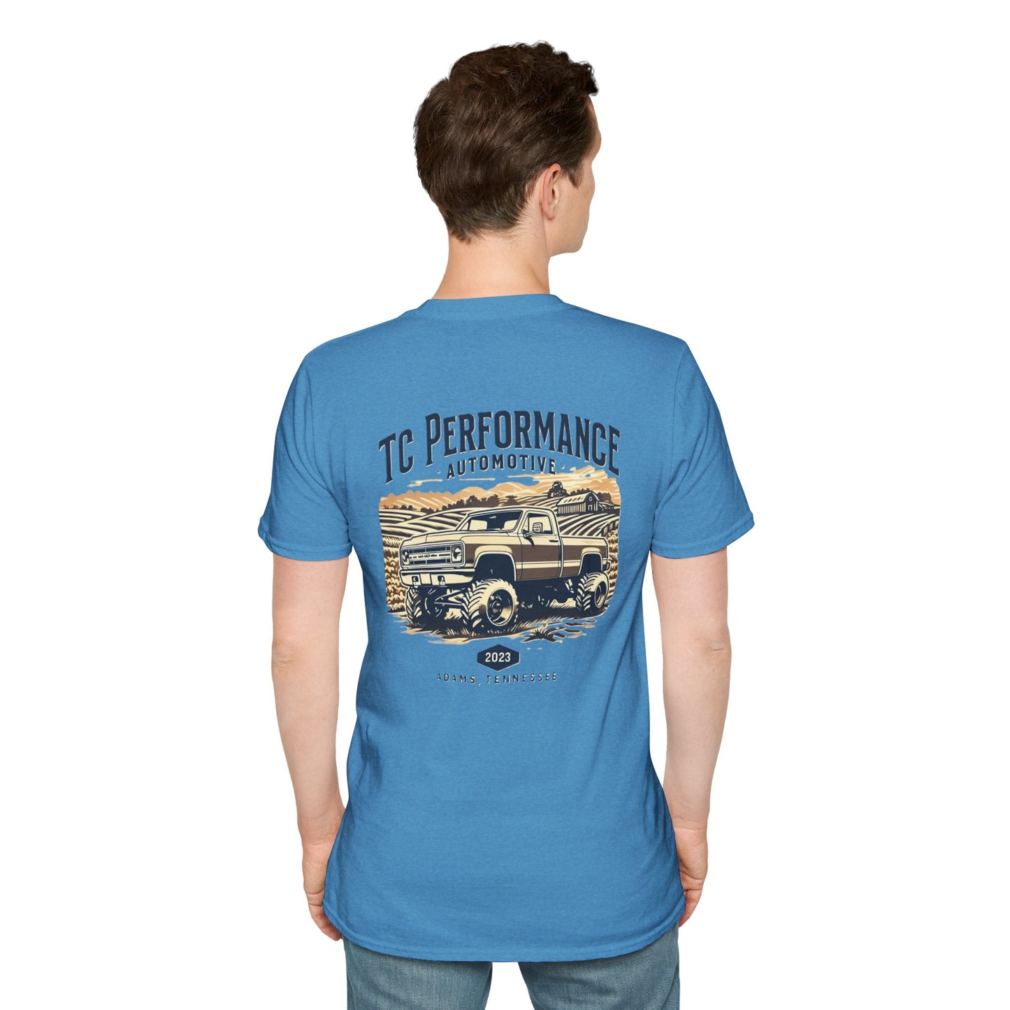 TC Performance Auto, Vintage Automotive Unisex T-Shirt, Classic Car Tee, Retro Car Lover Gift, Unisex Graphic Shirt, Birthday Present Idea
