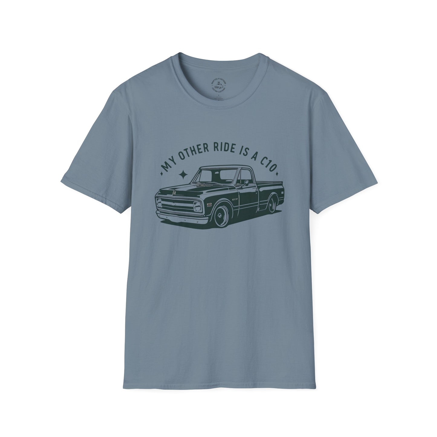 My Other Ride Is A C10, Vintage Truck Graphic T-Shirt, My Other Ride is a Classic, Gift for Car Lovers, Unisex Tee, Automotive Humor Shirt, Casual Fashion