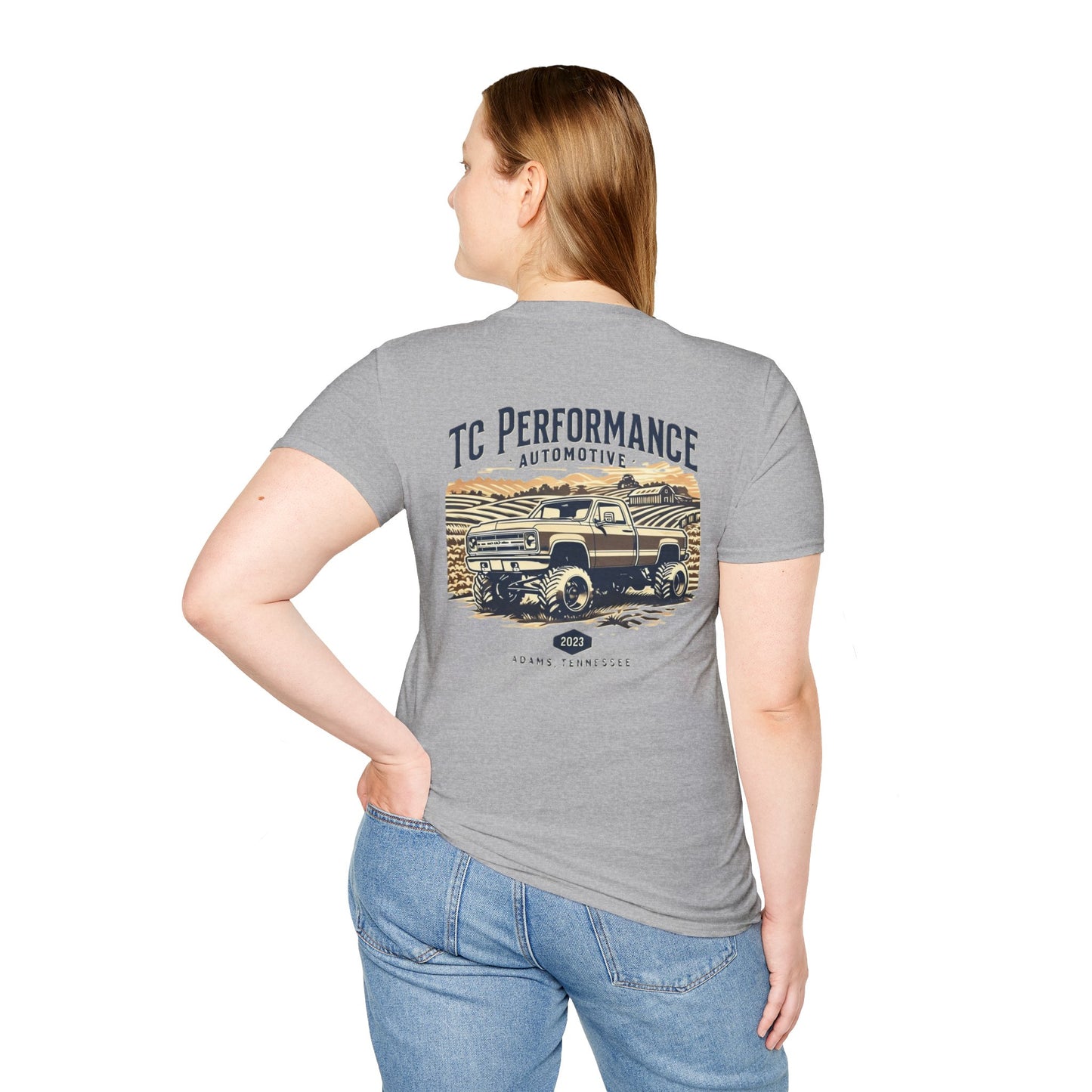 TC Performance Auto, Vintage Automotive Unisex T-Shirt, Classic Car Tee, Retro Car Lover Gift, Unisex Graphic Shirt, Birthday Present Idea
