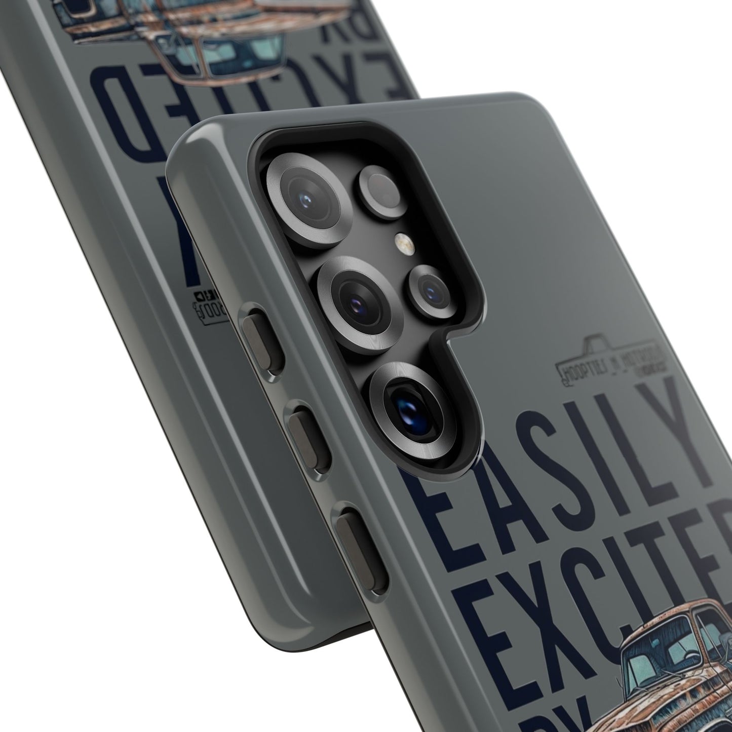 Easily Excited By Abandoned Trucks Phone Case - Easily Excited by Abandoned Trucks, Gifts for Car Lovers, Stylish Accessory, Cool Durable Covers, Unique Present