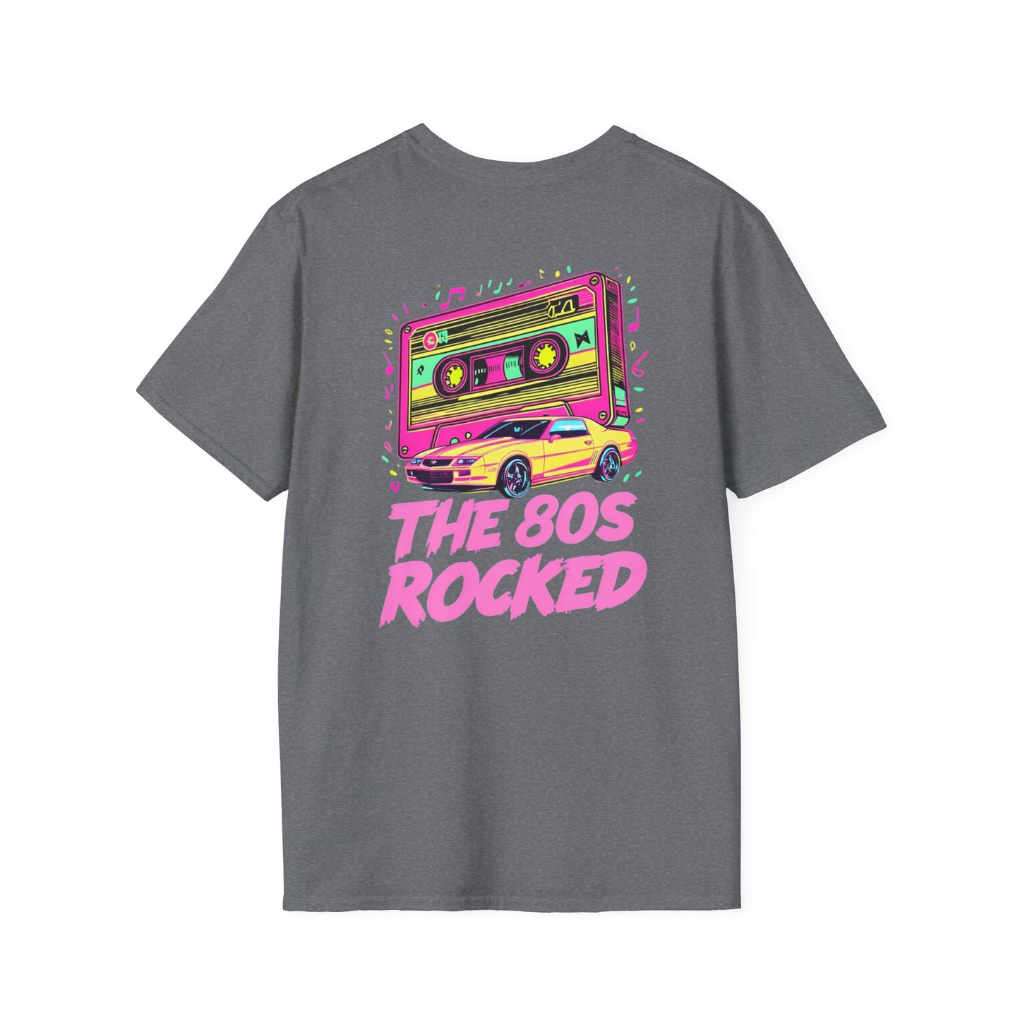 The 80s Rocked Camaro T-Shirt, Nostalgic Vintage Tee, Gift for Music Lovers, Unisex Graphic Shirt, 80s Party Outfit, Casual Everyday Wear