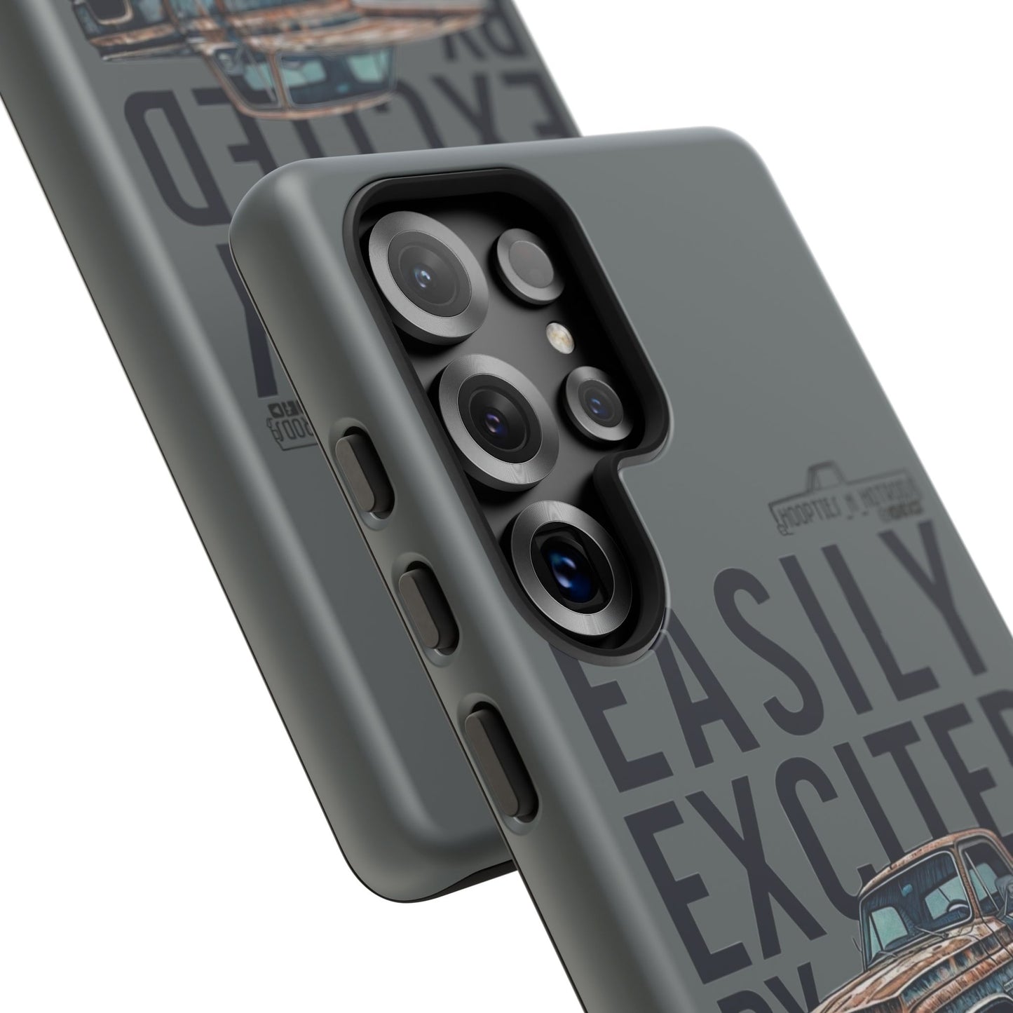 Easily Excited By Abandoned Trucks Phone Case - Easily Excited by Abandoned Trucks, Gifts for Car Lovers, Stylish Accessory, Cool Durable Covers, Unique Present